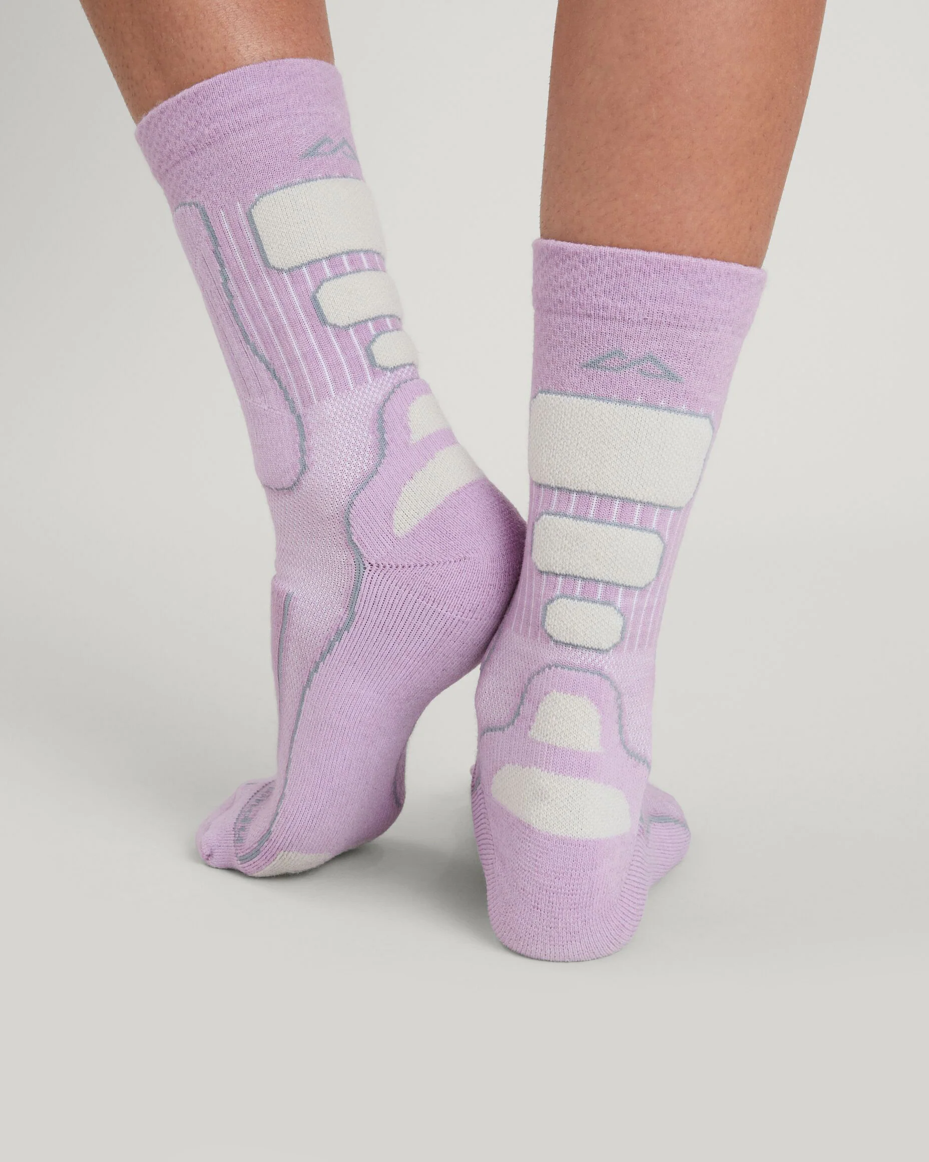 NuYarn Ergonomic Hiking Socks - Lupin Field - Image 4