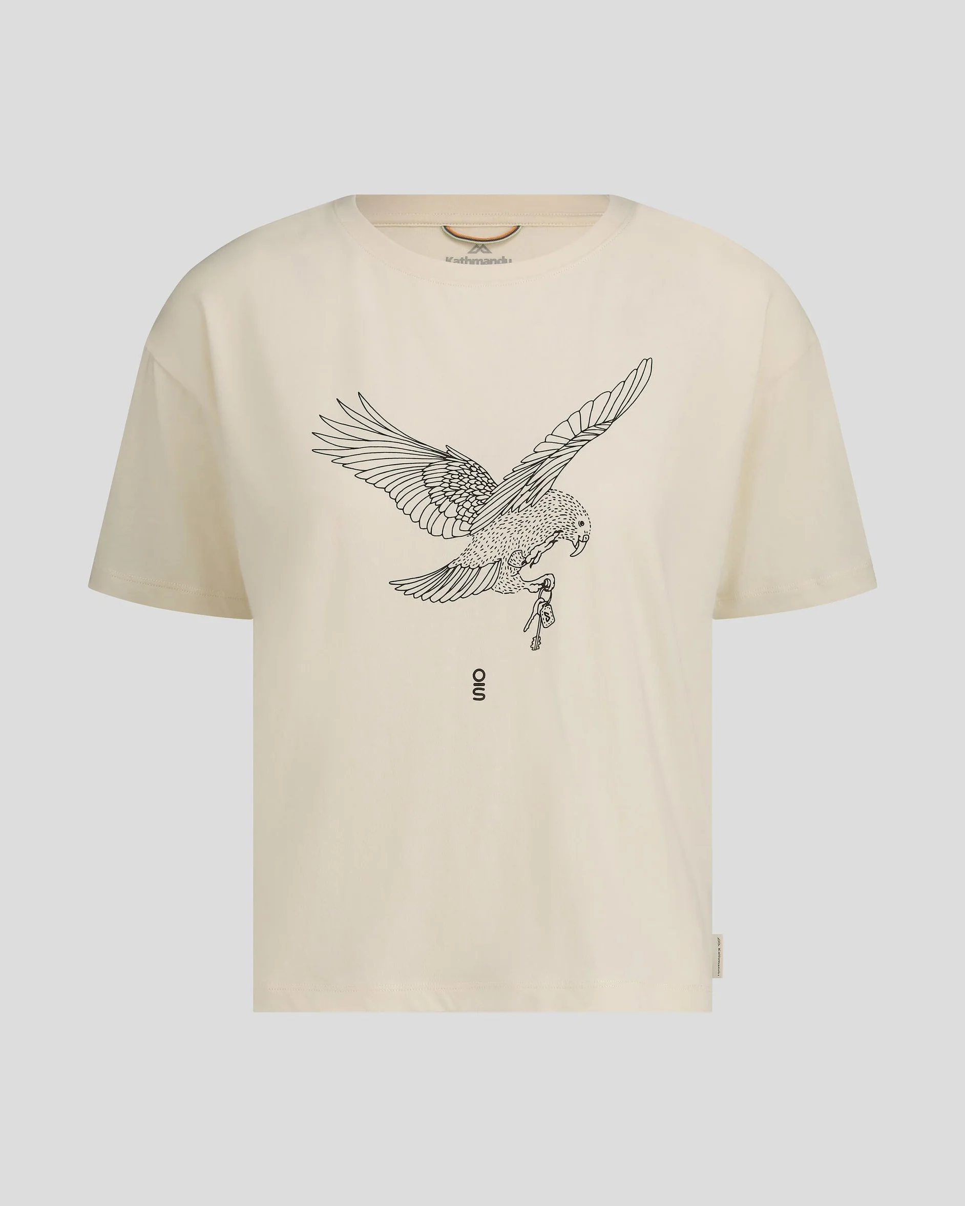 Women's O.Smither Organic Cotton T-shirt - Natural - Image 4