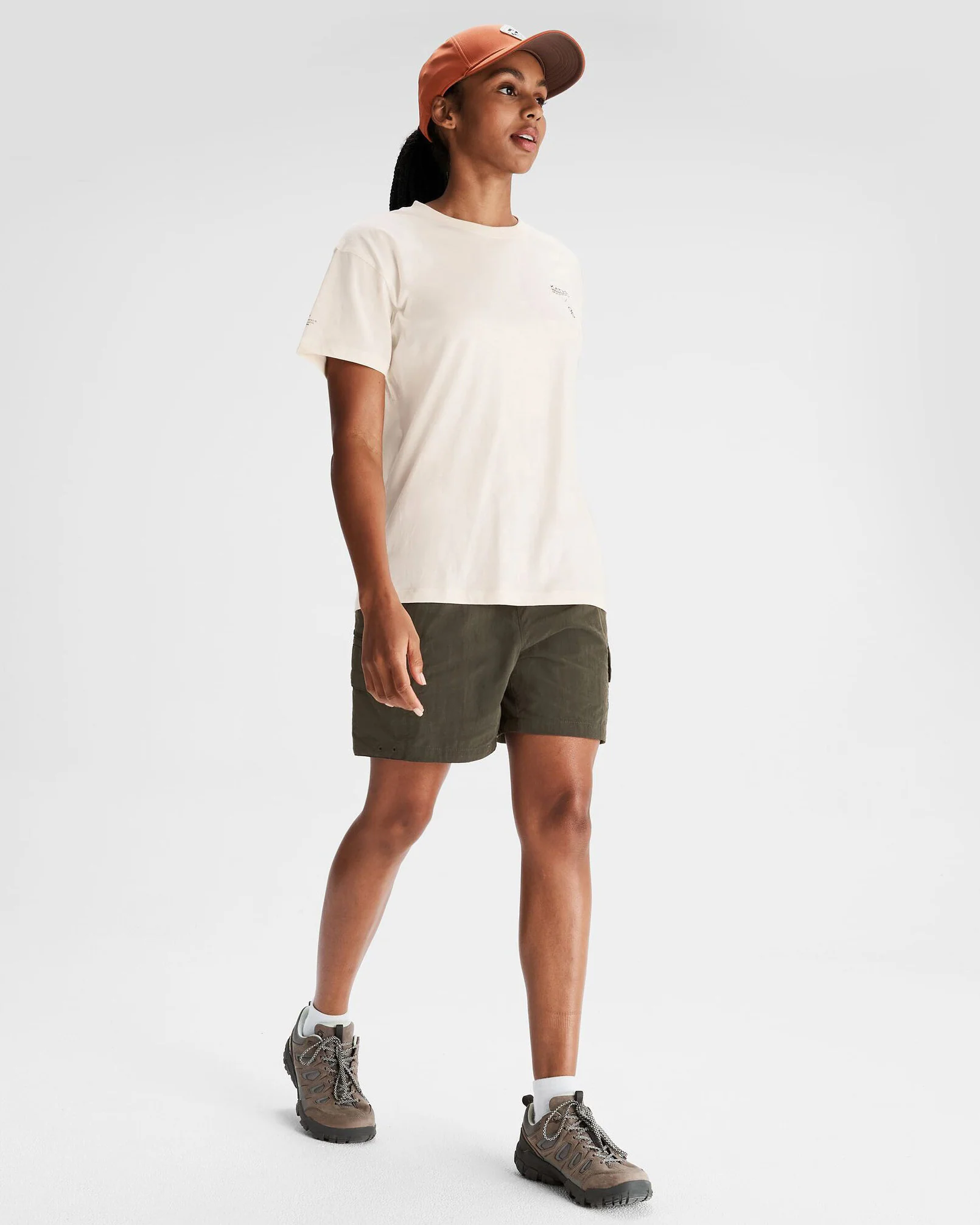Women's O.Smither Lines Organic Cotton T-shirt - Natural - Image 2
