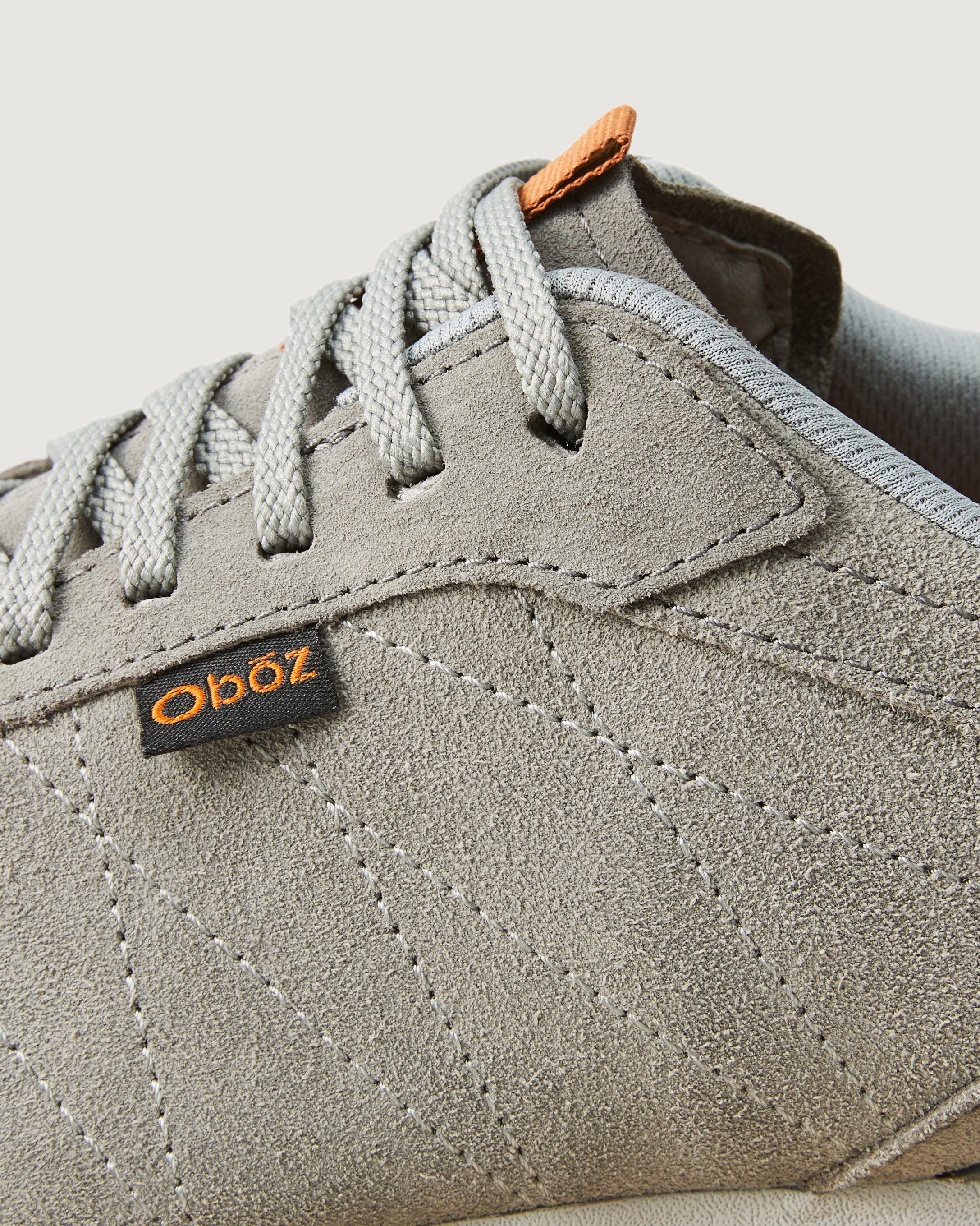 Men's Oboz Bozeman Low Leather Shoes - Charcoal - Image 3
