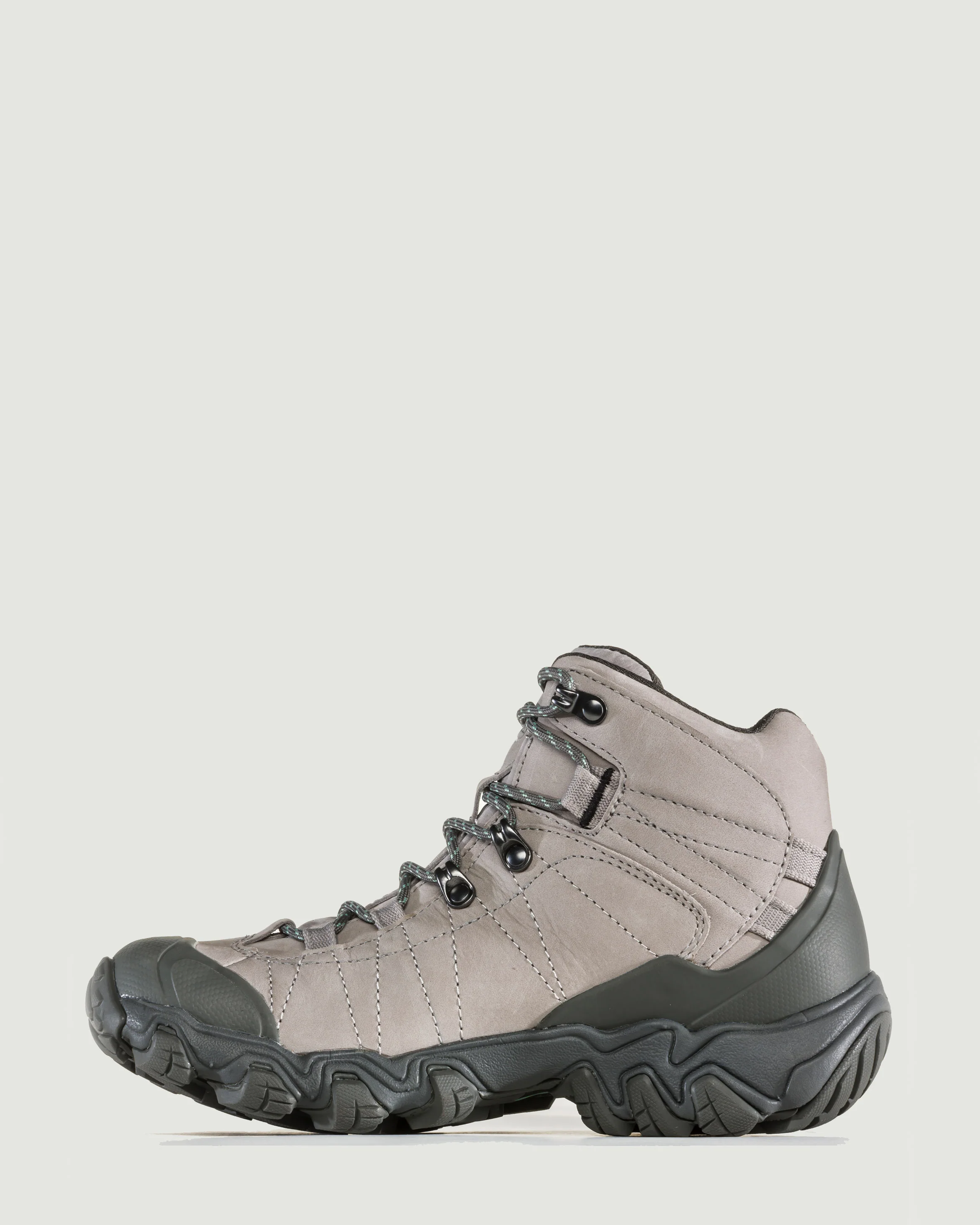 Women's Oboz Bridger Waterproof Mid Hiking Boots - Frost Grey - Image 2