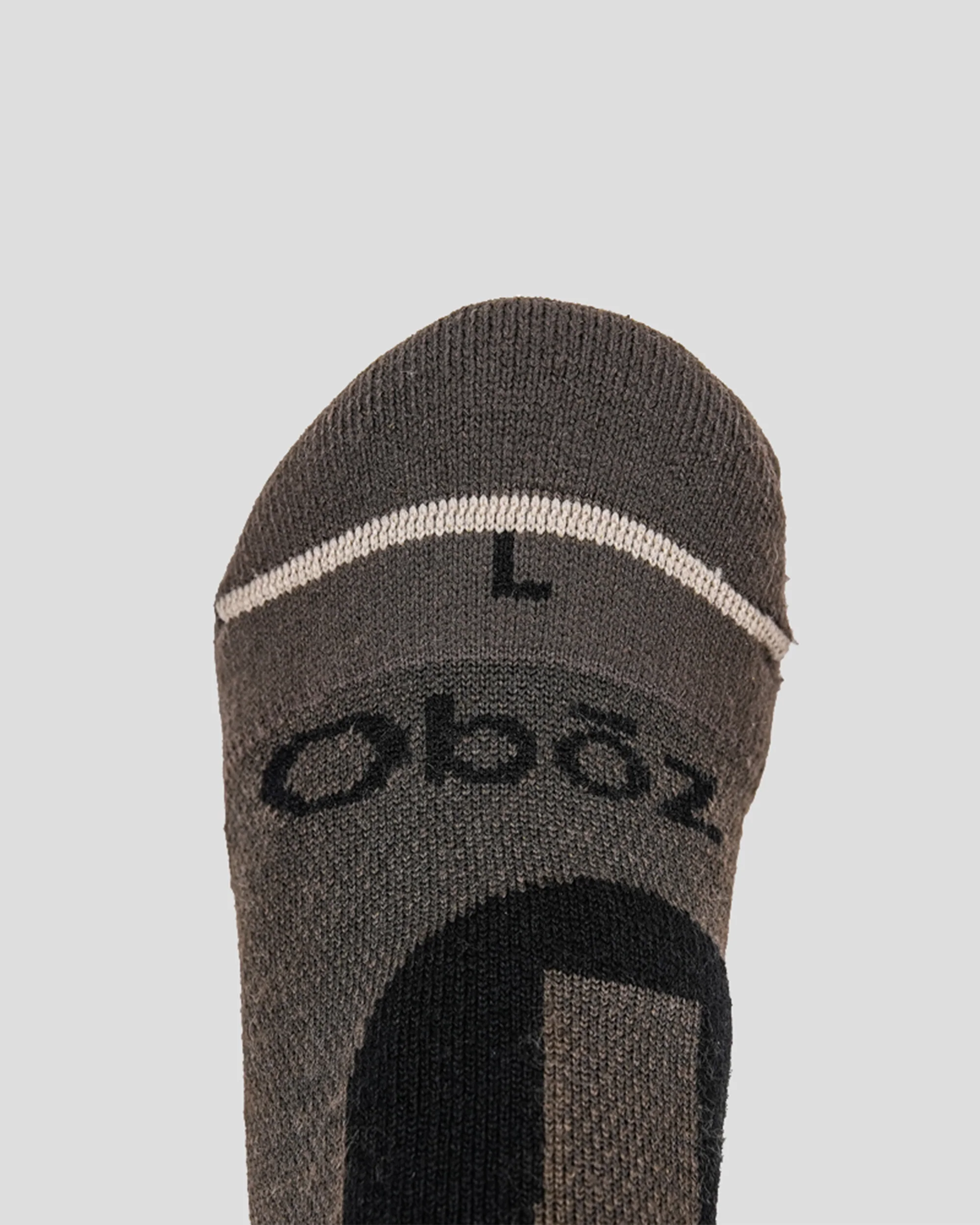 Oboz Bridger Heavyweight Hike Sock - Classic Brown - Image 4