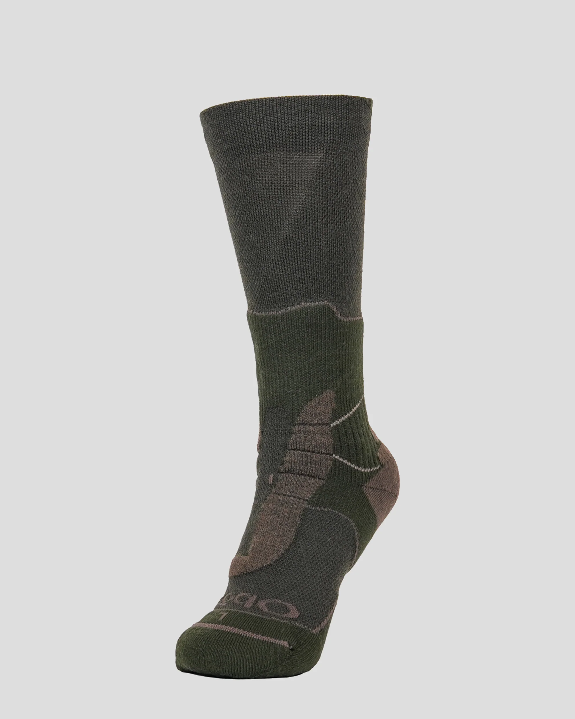 Oboz Bridger Heavyweight Hike Sock - Olive Branch - Image 5