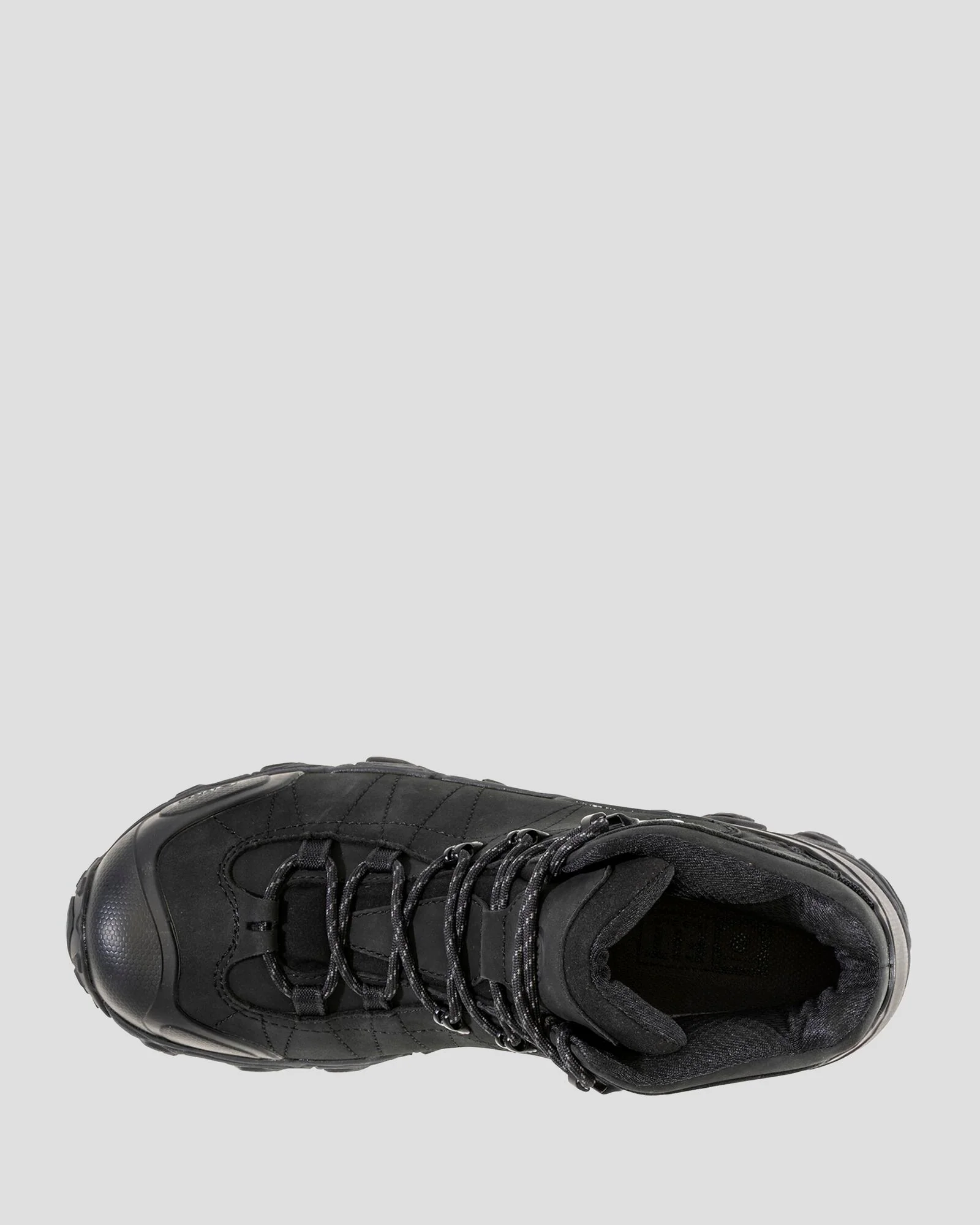 Men's Oboz Bridger Mid Hiking Boots - Wide  - Black Sea - Image 5
