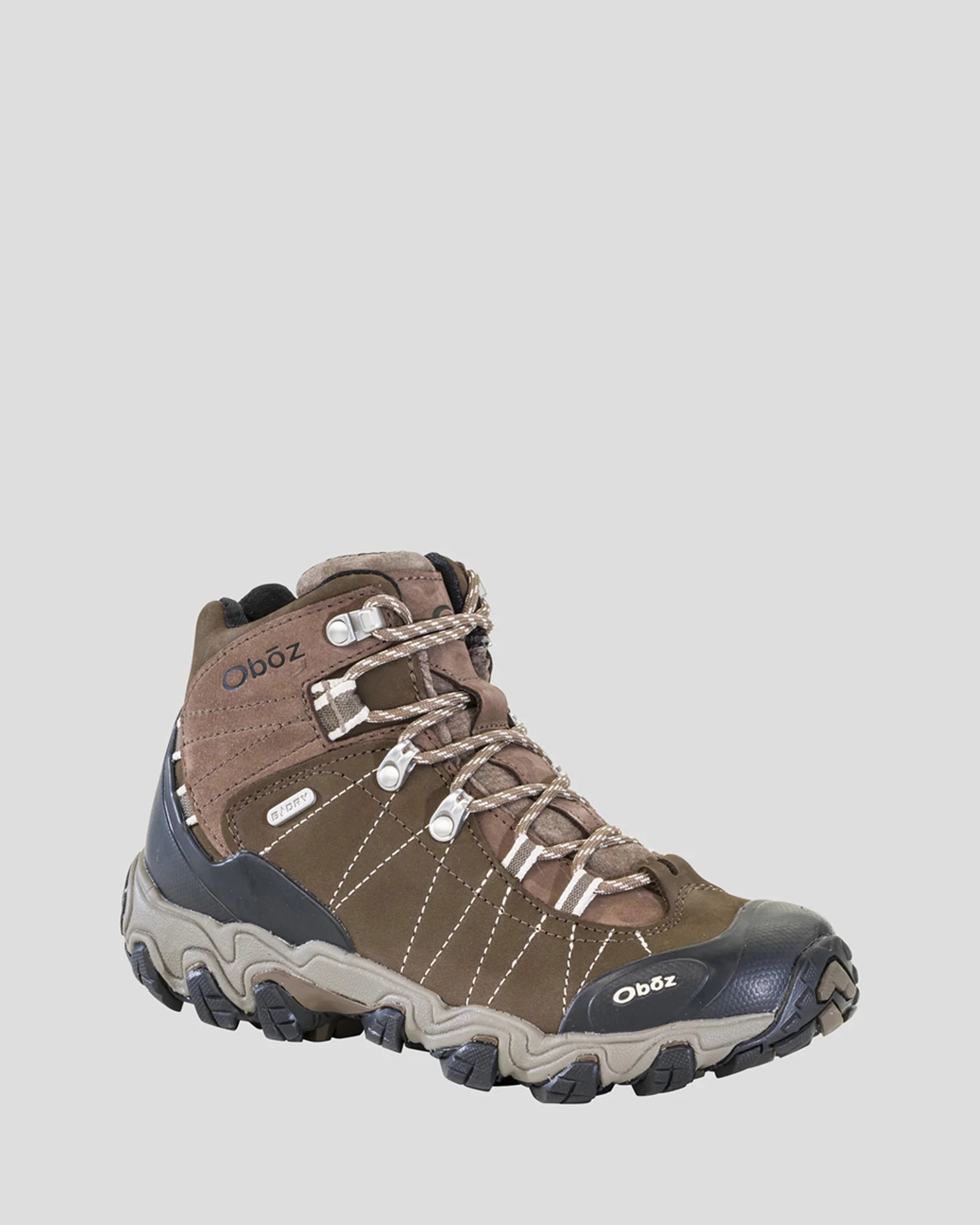 Women's Oboz Bridger Waterproof Mid Hiking Boots - Walnut - Image 2