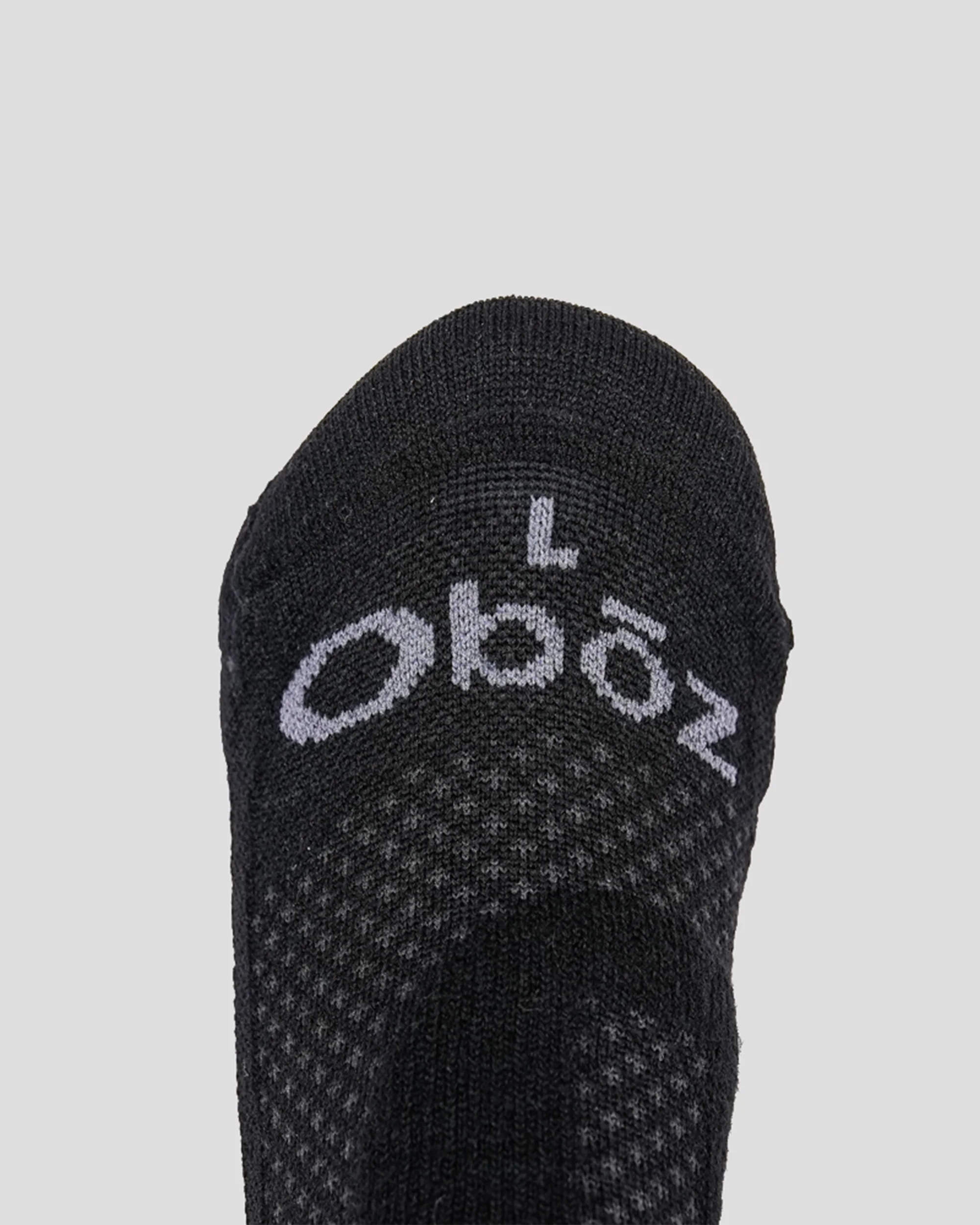 Oboz Katabatic Lightweight Hike Sock - Black Sea - Image 5