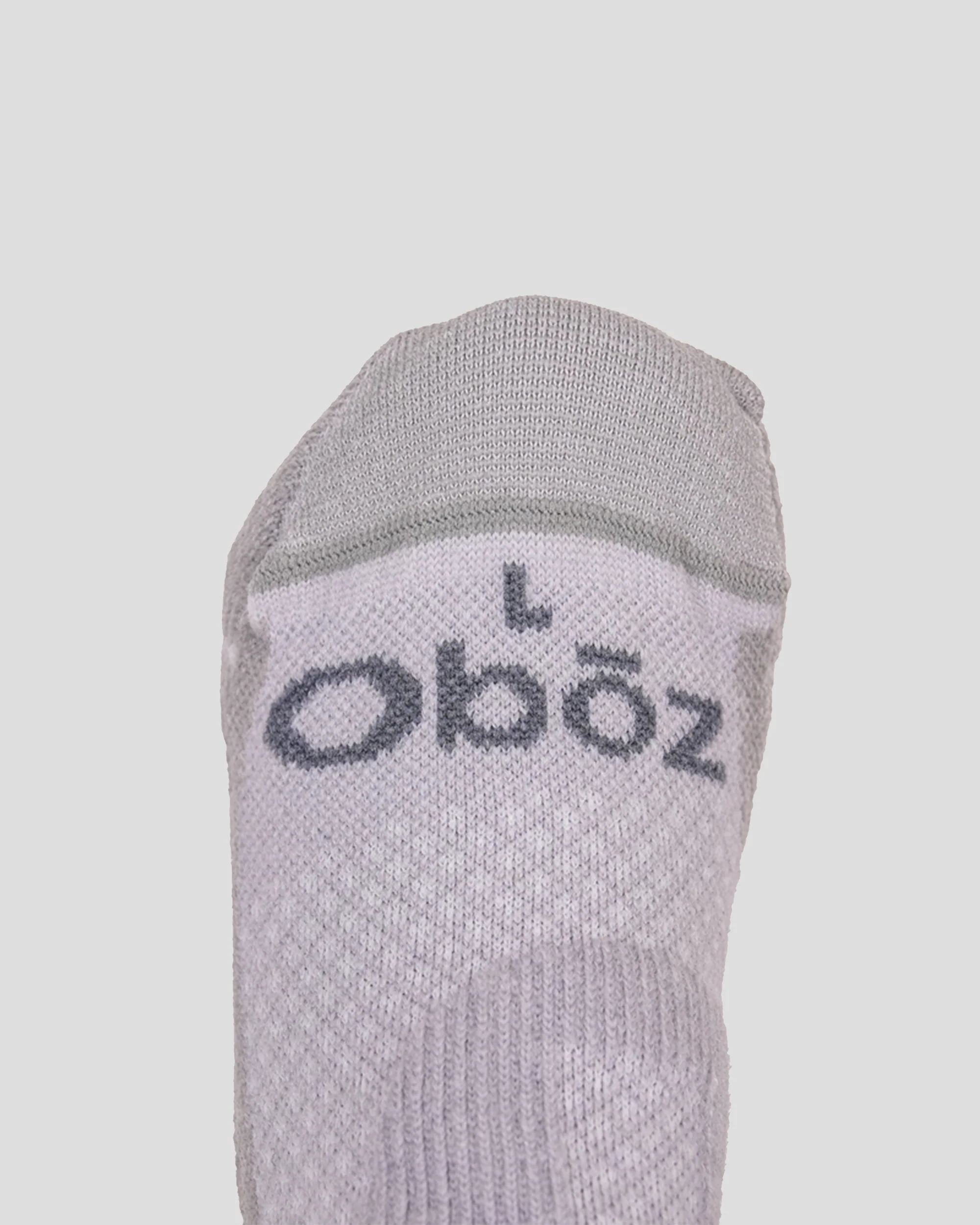 Oboz Katabatic Lightweight Hike Sock - Steelhead - Image 3