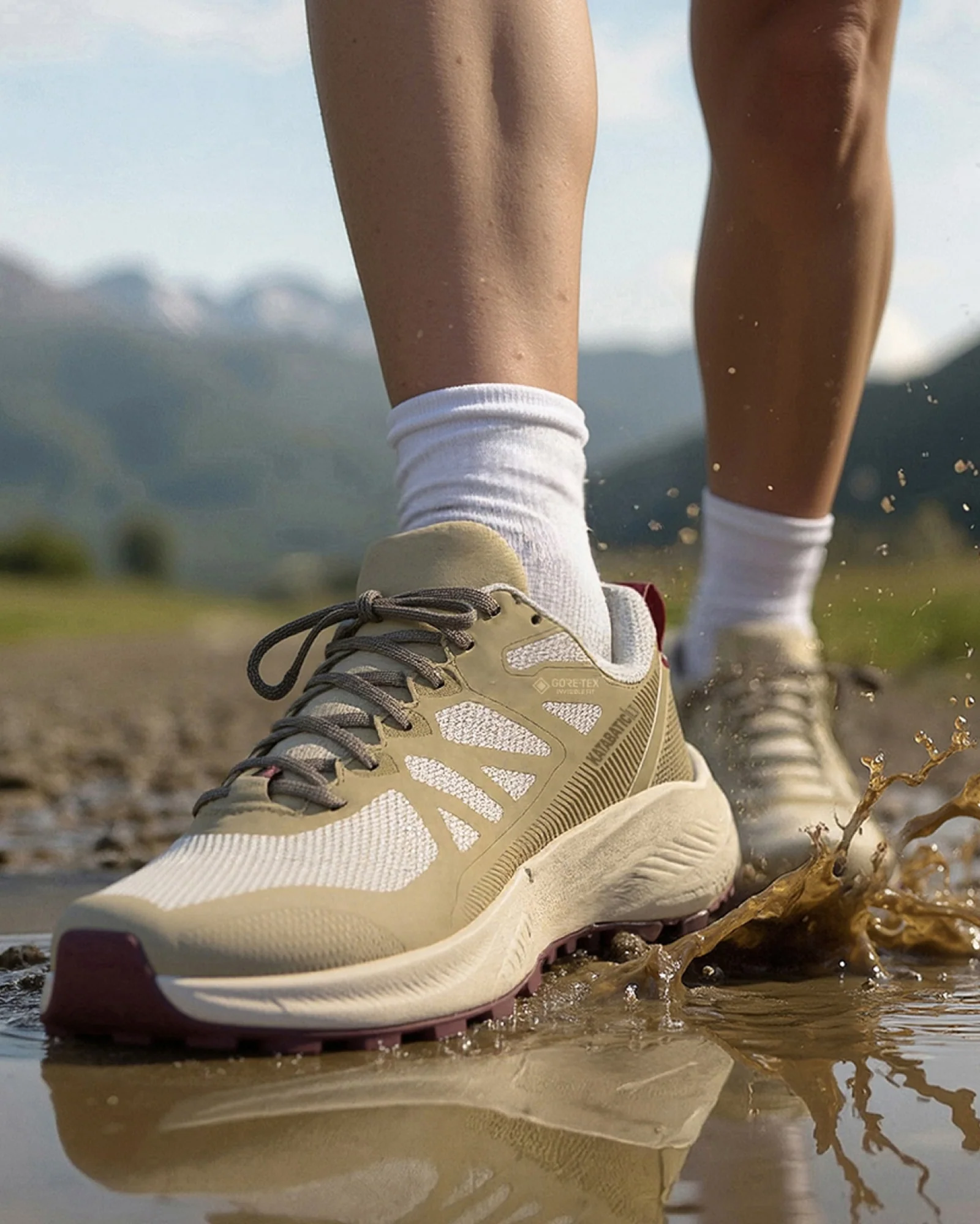 Women's Oboz Katabatic LT Low GTX - Feather - Image 3