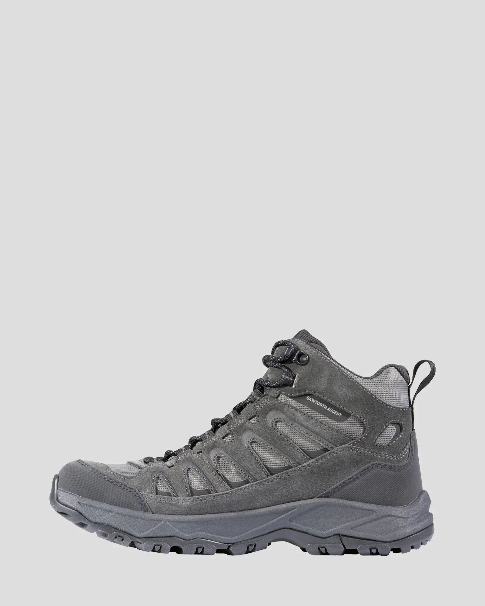 Men's Oboz Sawtooth Ascent MID B-DRY Boots - Charcoal - Image 4