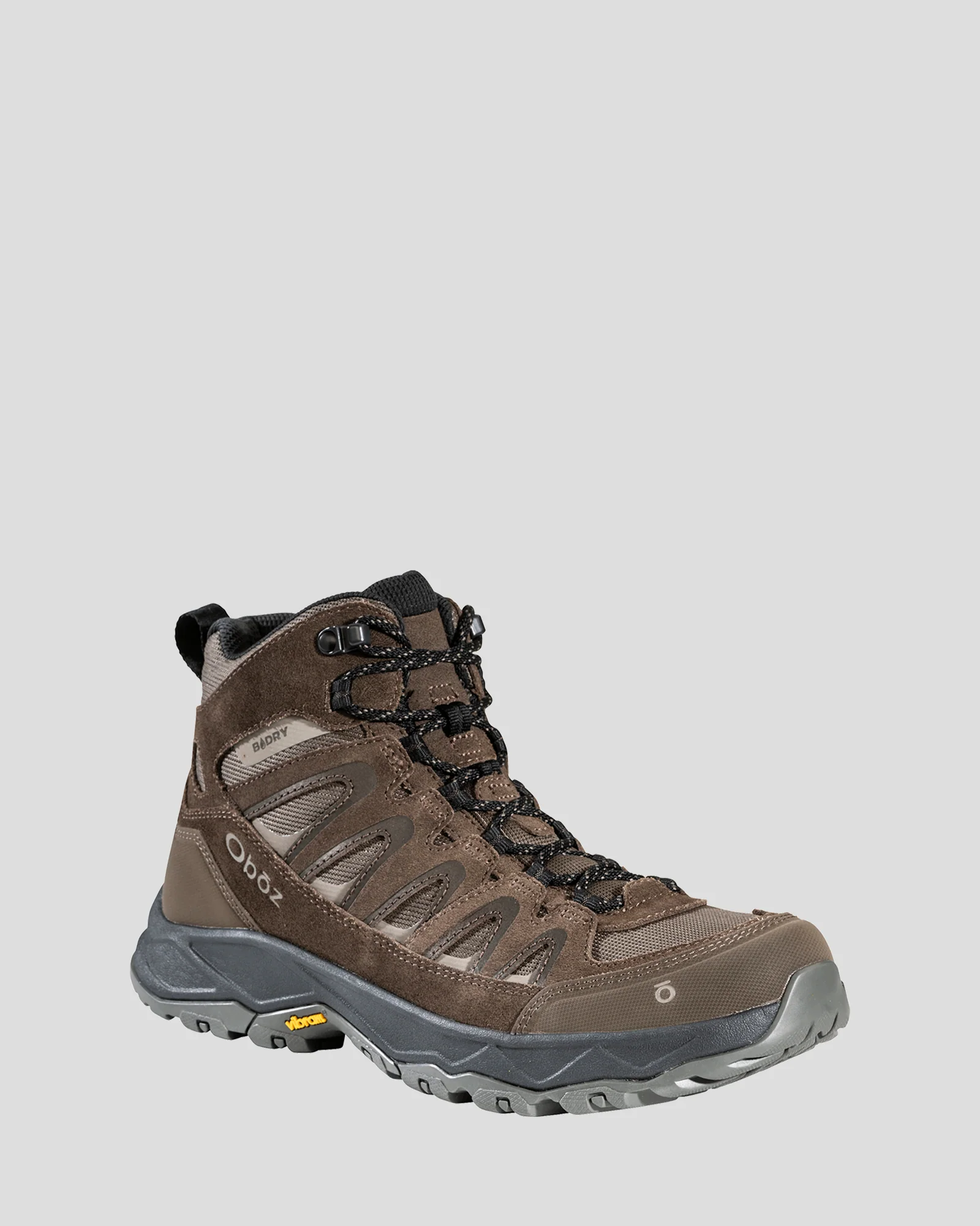 Men's Oboz Sawtooth Ascent MID B-DRY Boots - Classic Brown - Image 2