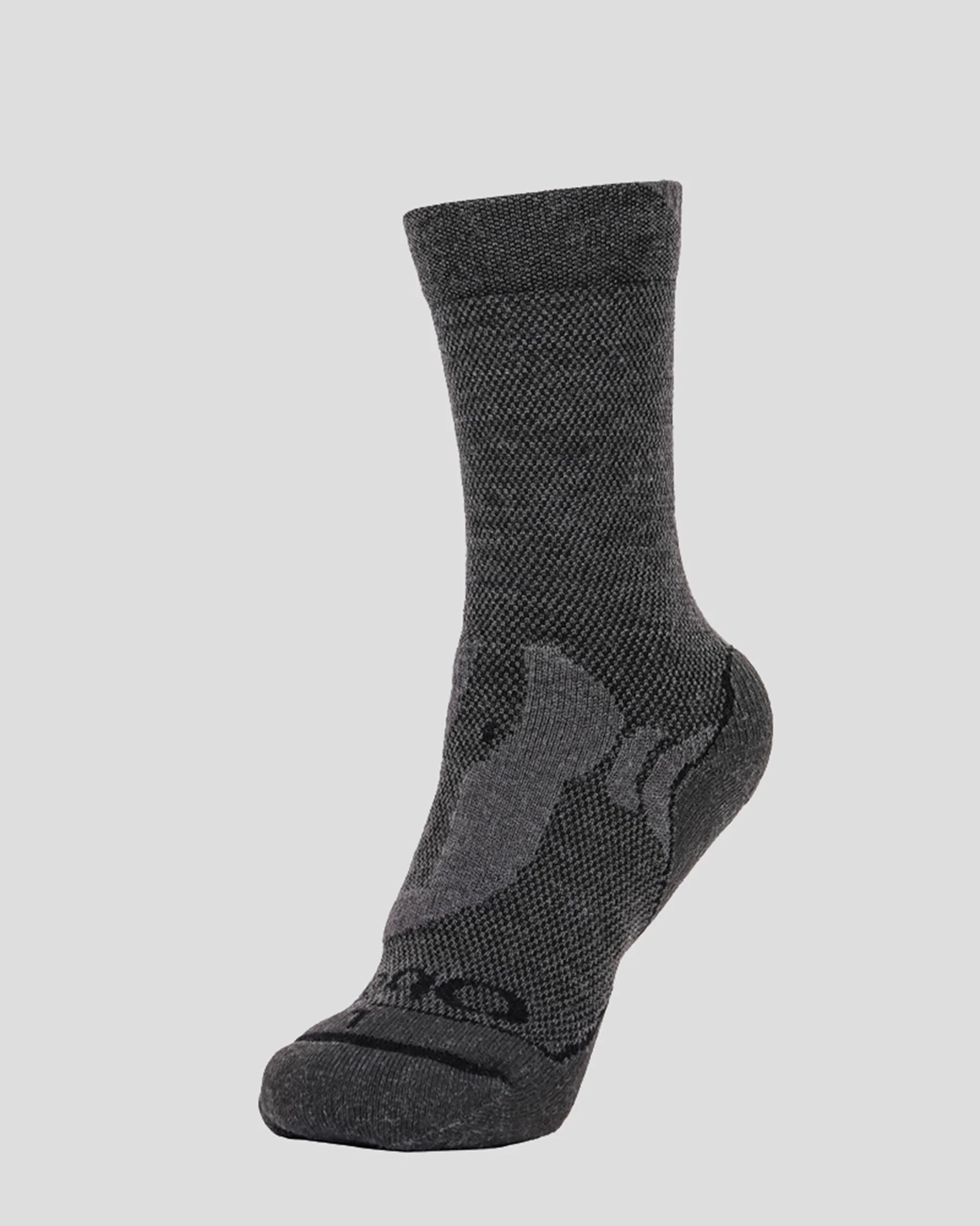 Oboz Sawtooth Midweight Hike Sock - Hazy Gray - Image 2