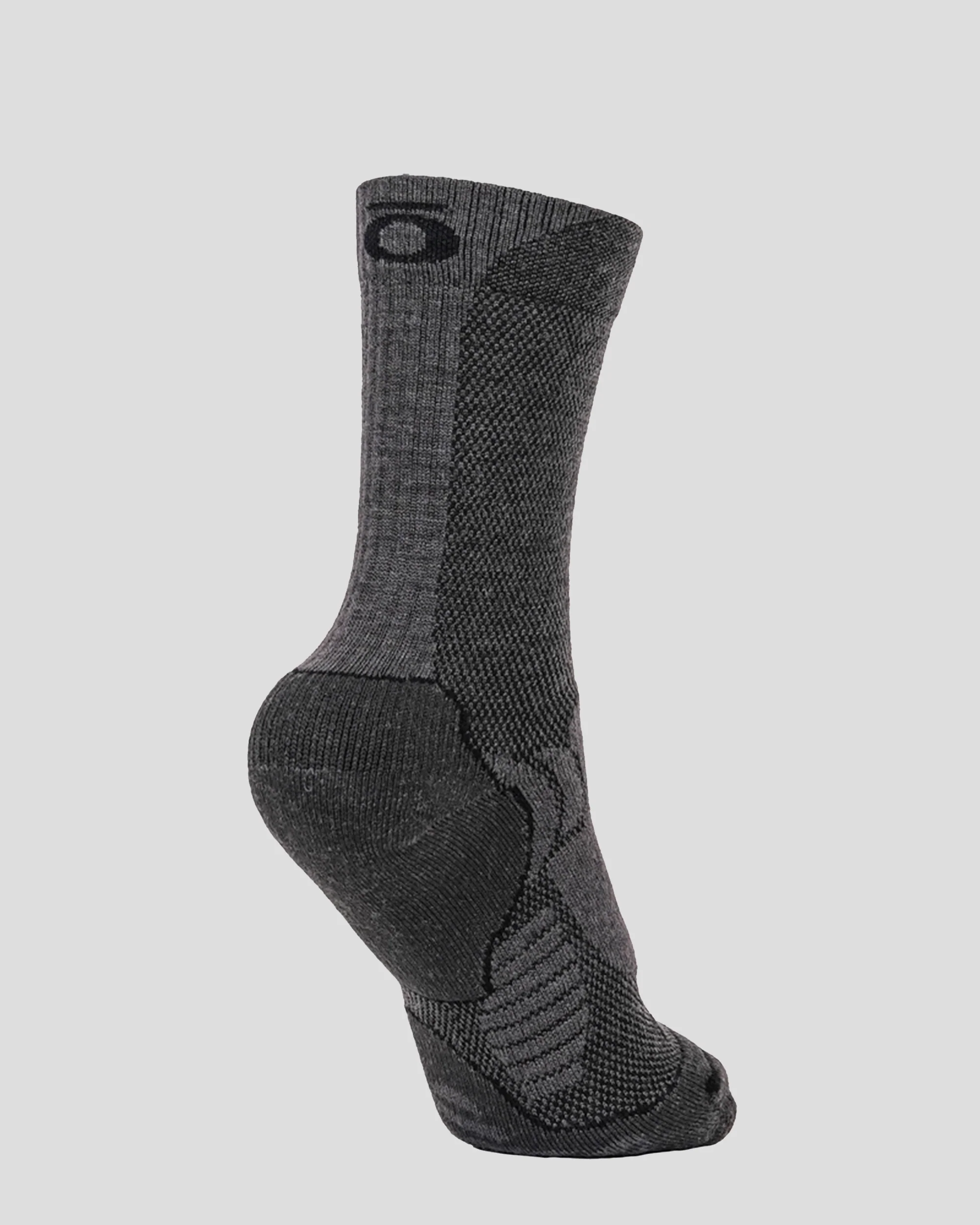 Oboz Sawtooth Midweight Hike Sock - Hazy Gray - Image 3