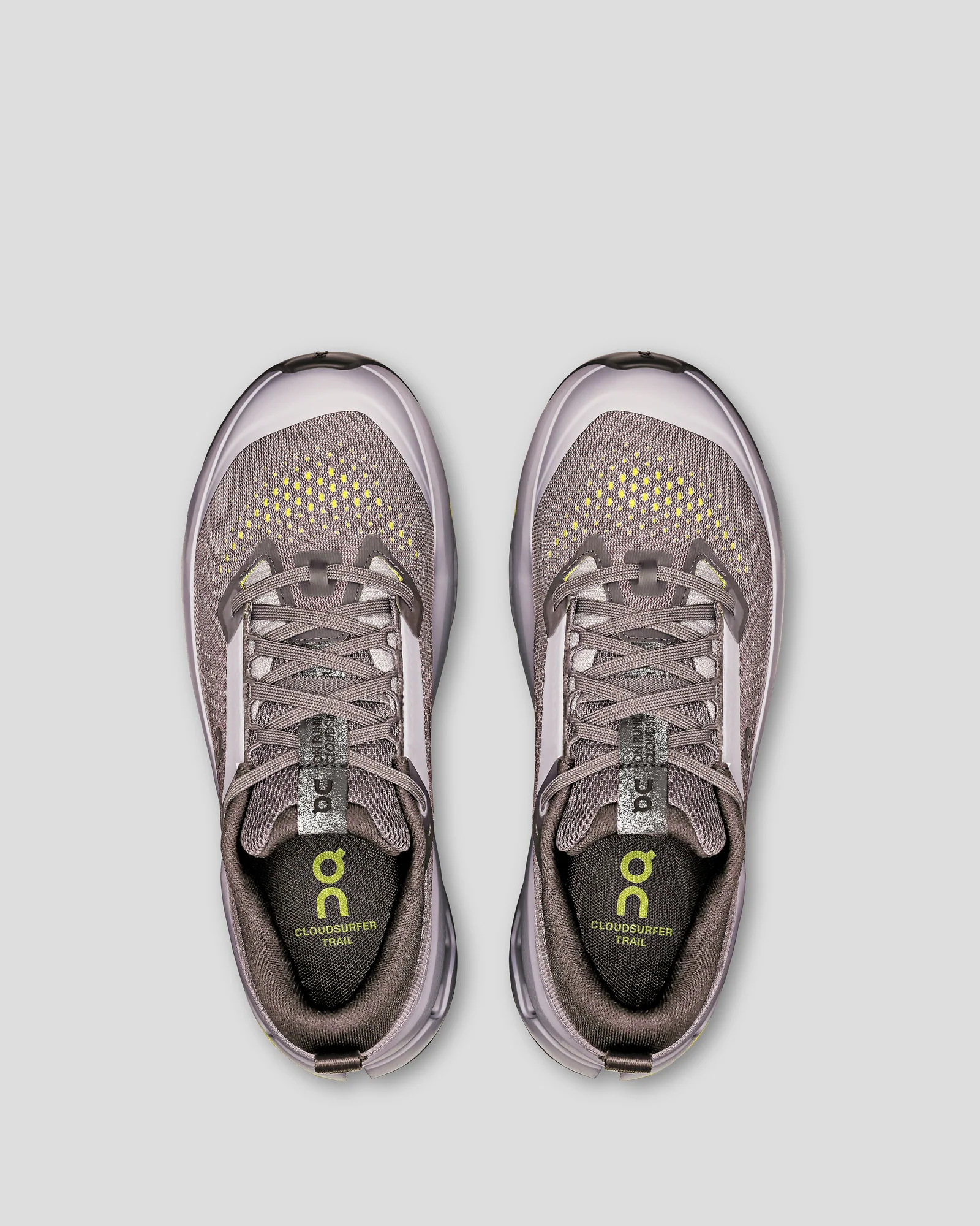 Women's On Running Cloudsurfer Trail 2 - Iron/Lilac - Image 4