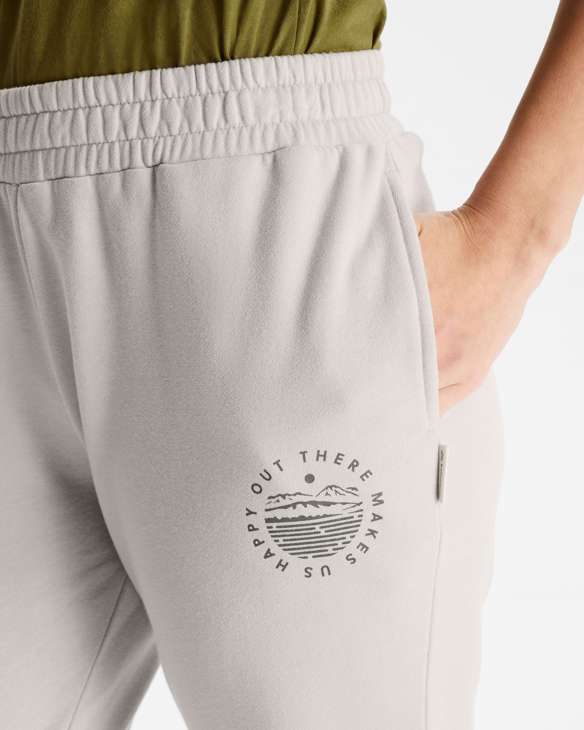 Women's OT Logo Slouchy LT BB Jogger Pants - Mist - Image 3
