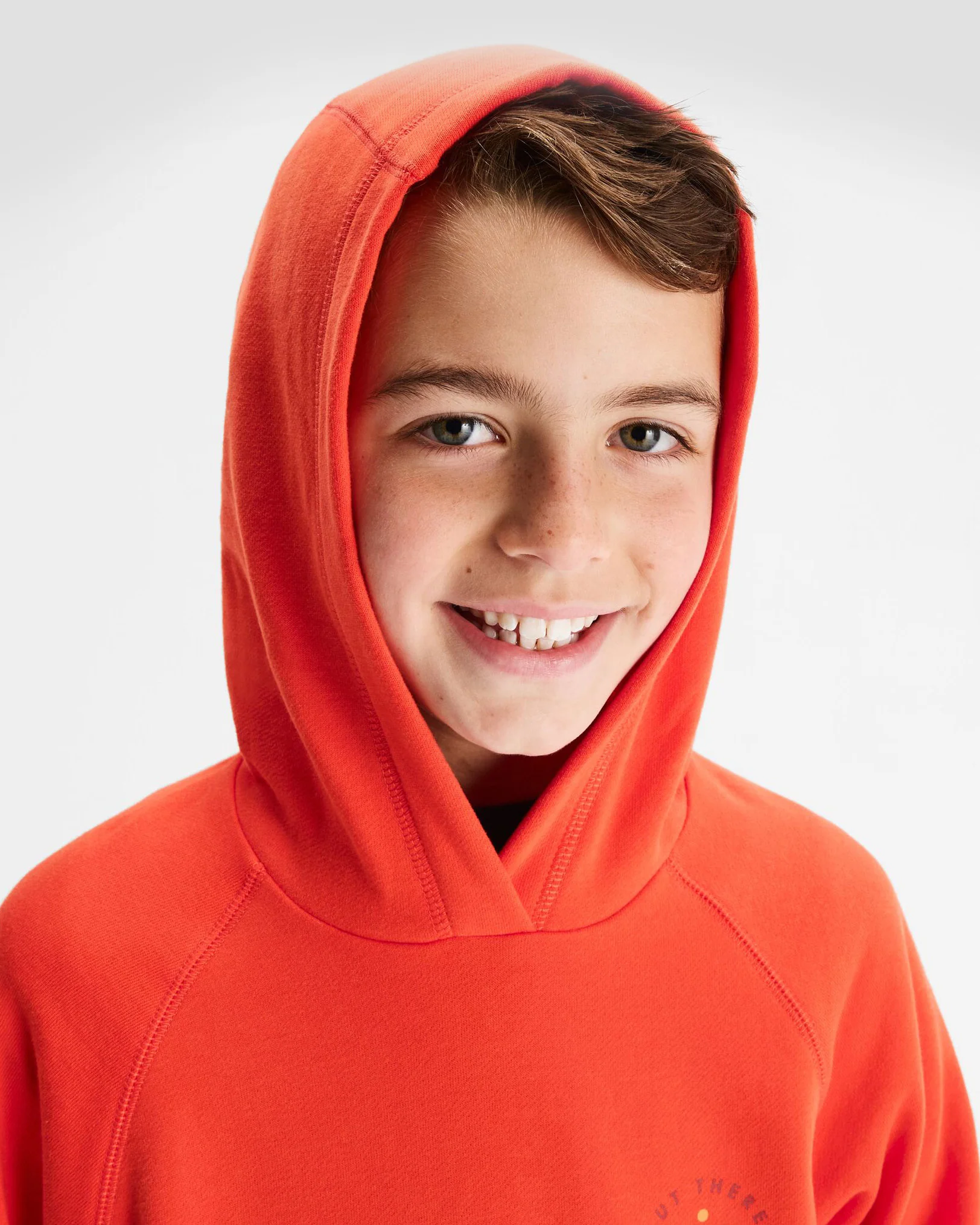 Youth OT Logo LT BB Hoodie - Hut Orange - Image 4