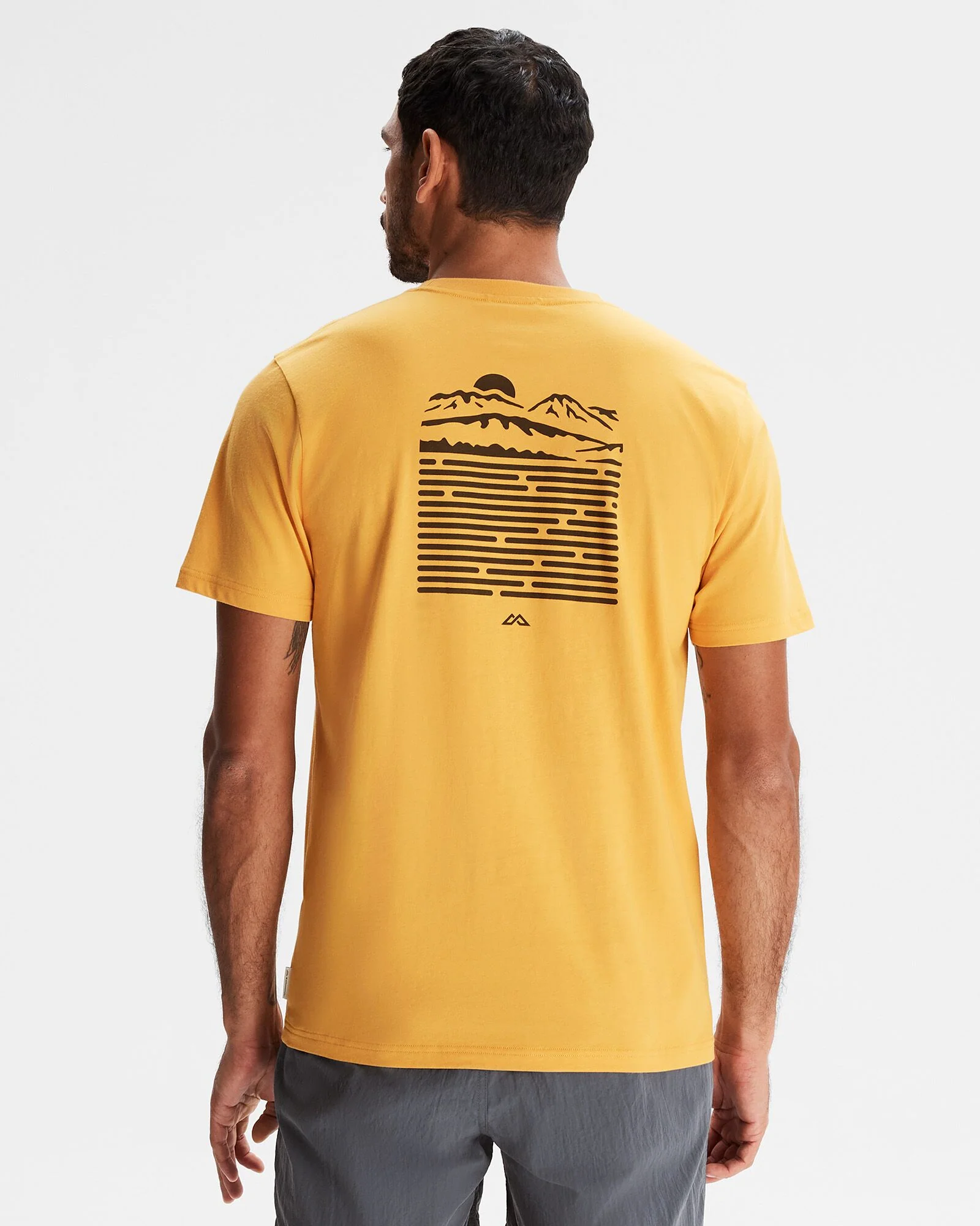 Men's OT Organic Cotton T-shirt - Mustard Yellow - Image 2