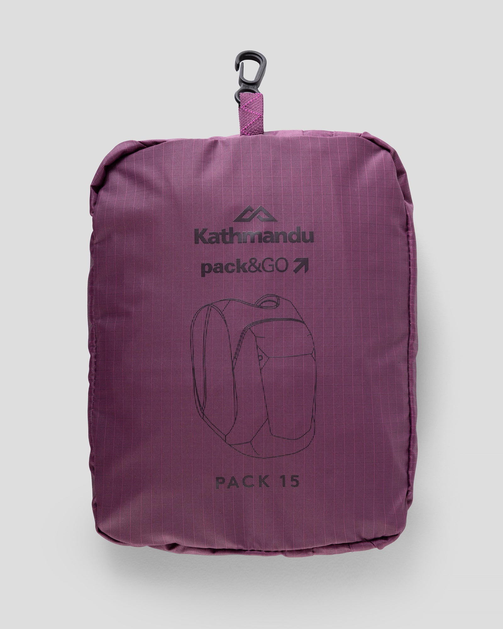 Pack&Go Pack - Washed Berry - Image 5