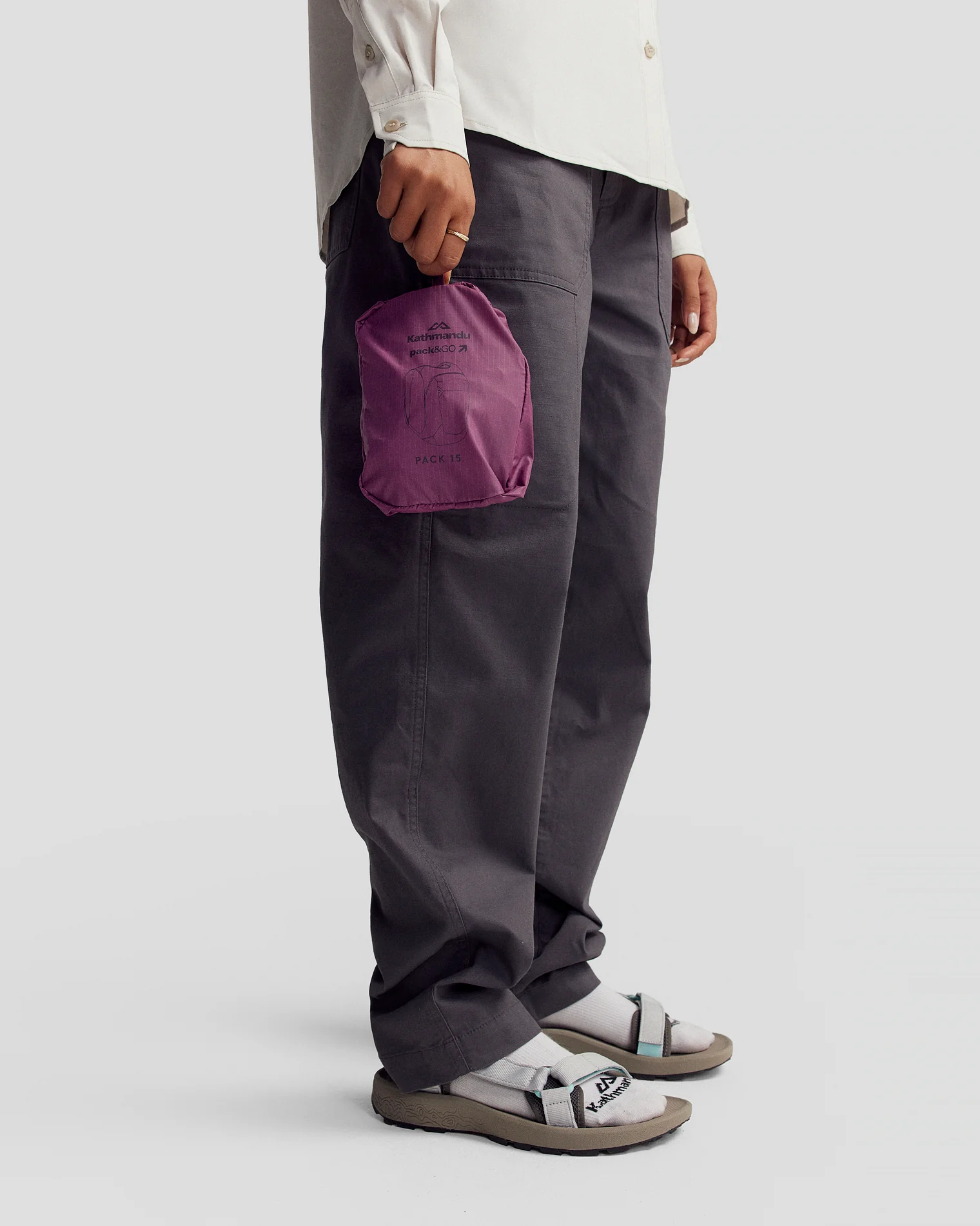 Pack&Go Pack - Washed Berry - Image 6