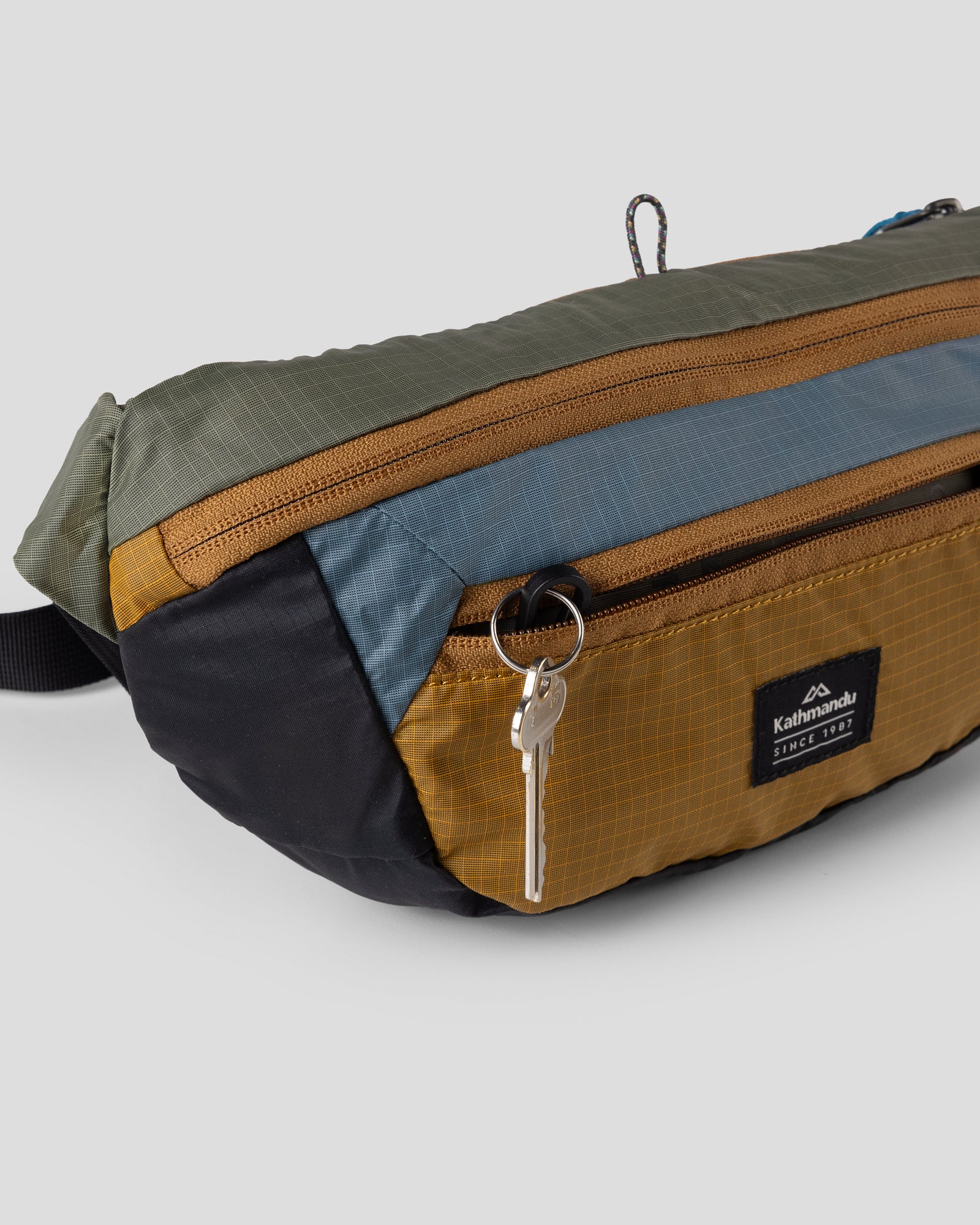 Pack&Go Crossbody Pouch - Golden/Washed Blue - Image 2