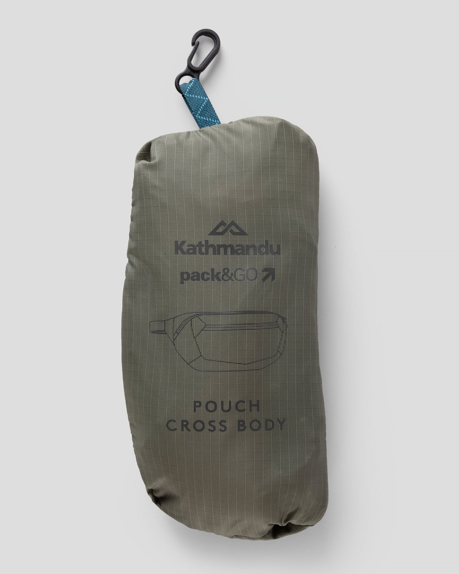Pack&Go Crossbody Pouch - Golden/Washed Blue - Image 4