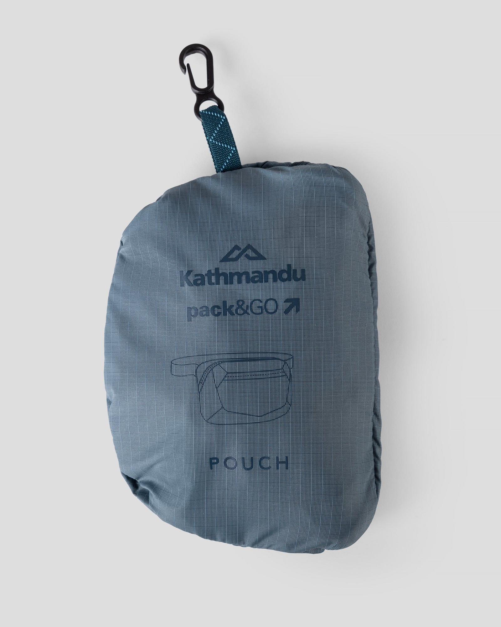 Pack&Go Pouch - Washed Blue - Image 3