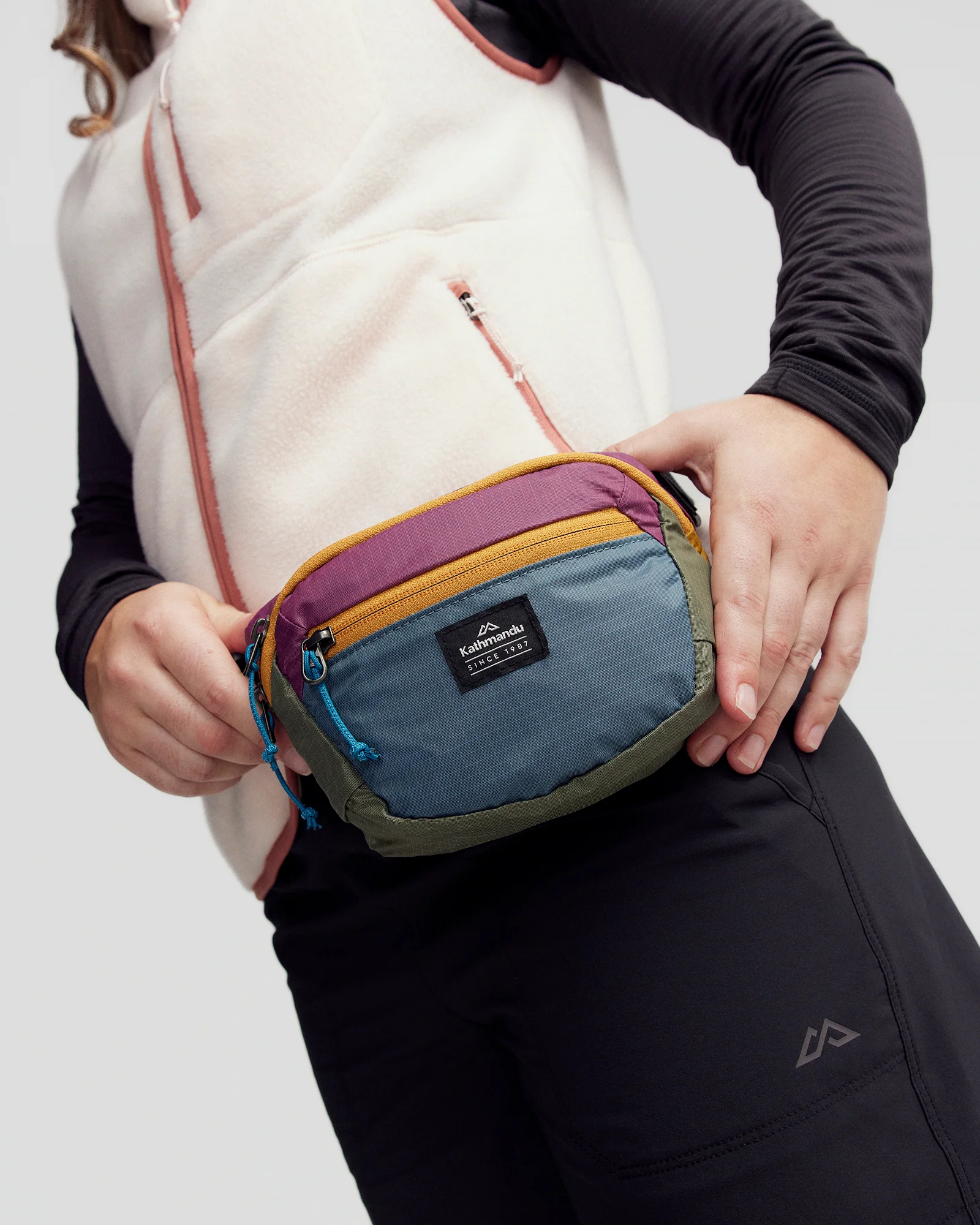 Pack&Go Pouch - Washed Blue/Washed Berry - Image 7