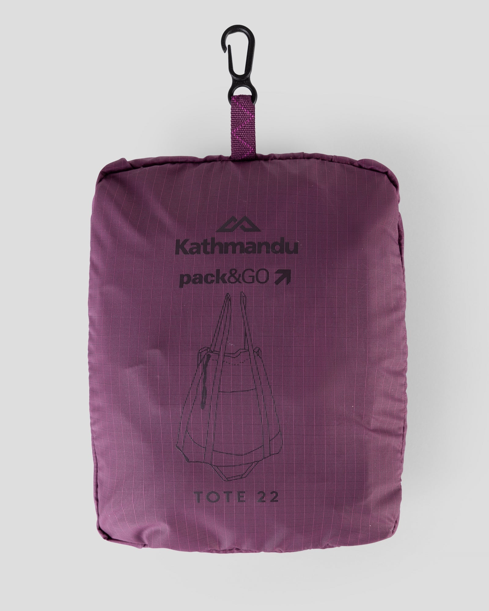 Pack&Go Tote - Washed Berry - Image 7