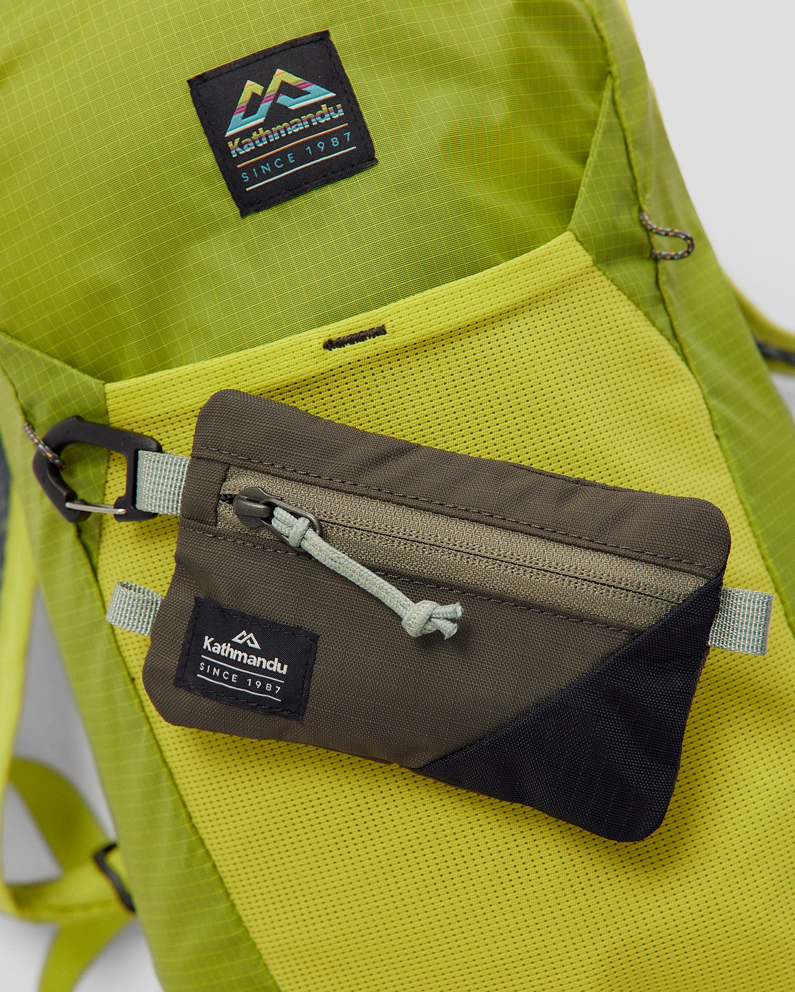 Travel Pouch - Two pack - Black Stingray/Dark Moss - Image 3