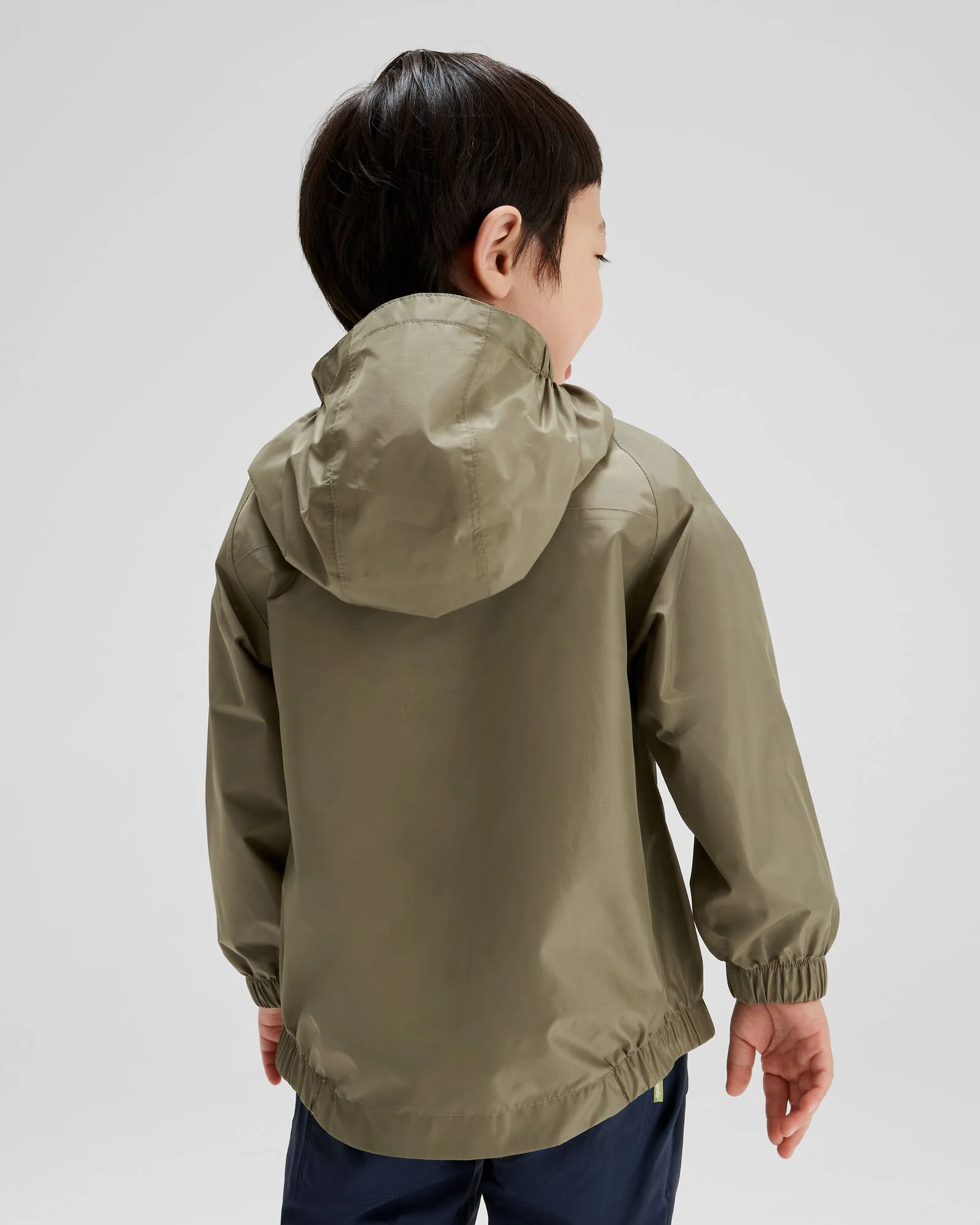 Pocket-it 2L Kids Rain Jacket v4 - Beech - Image 4