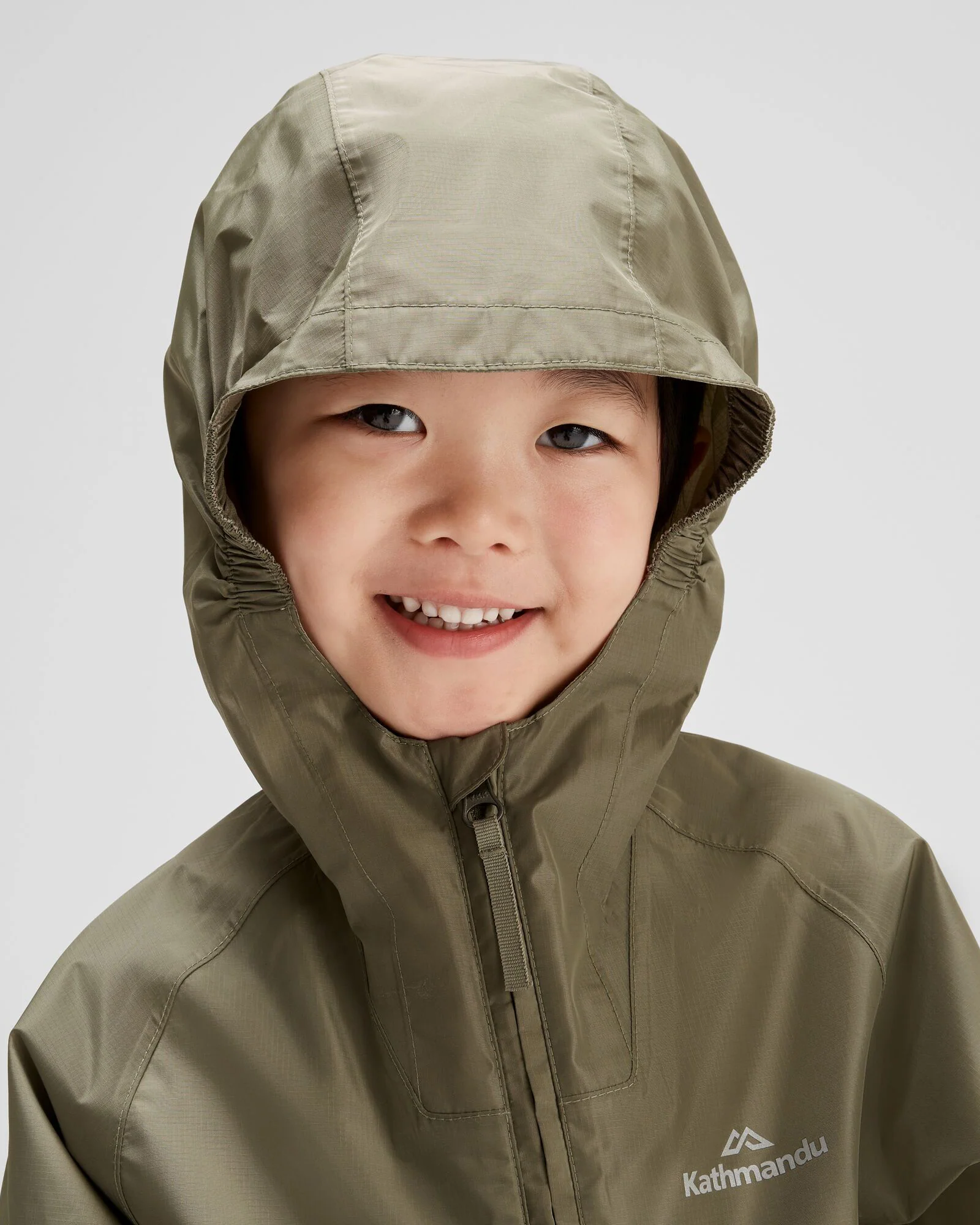 Pocket-it 2L Kids Rain Jacket v4 - Beech - Image 5