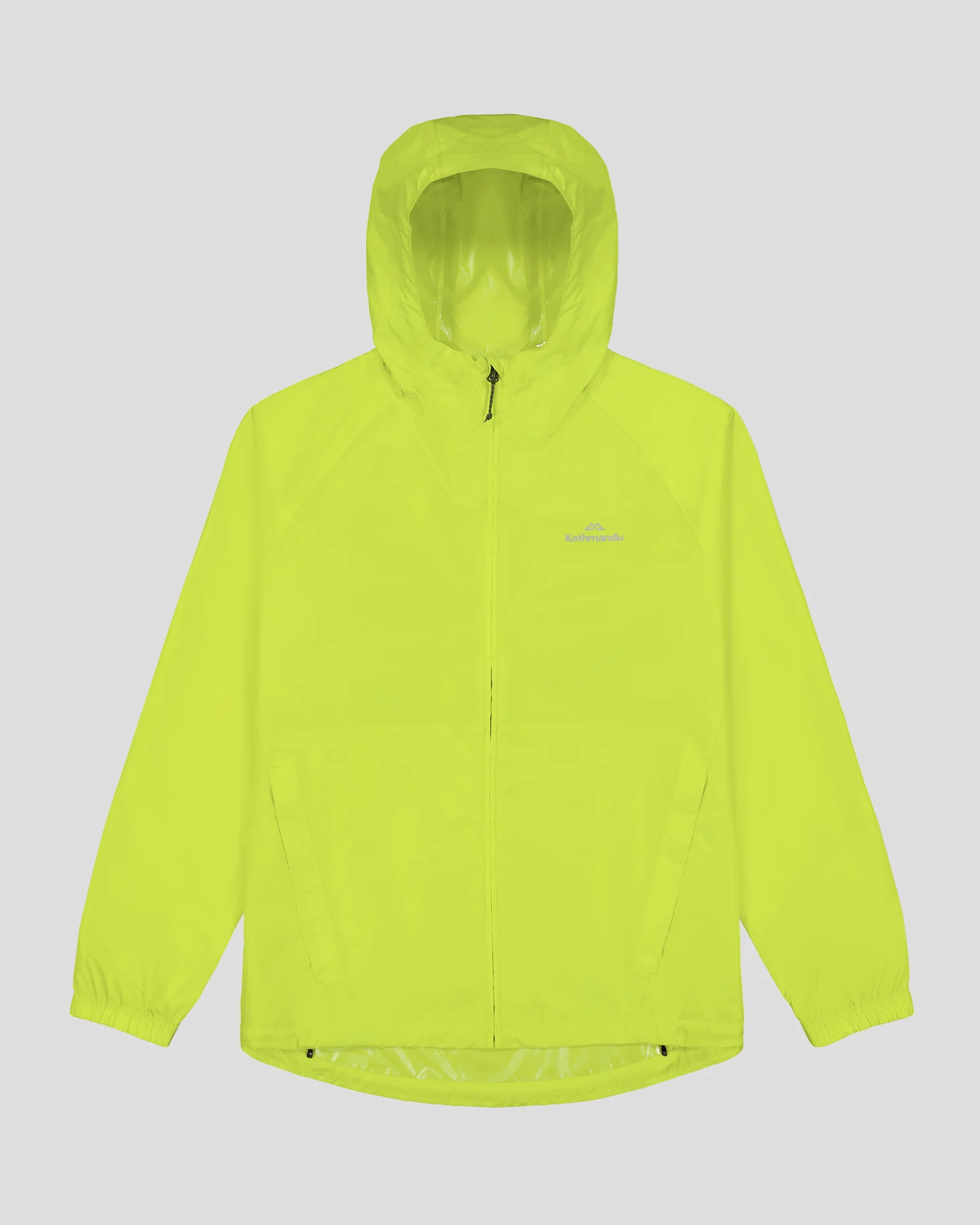 Pocket-it 2L Men's Rain Jacket v4 - Bright Moss - Image 7