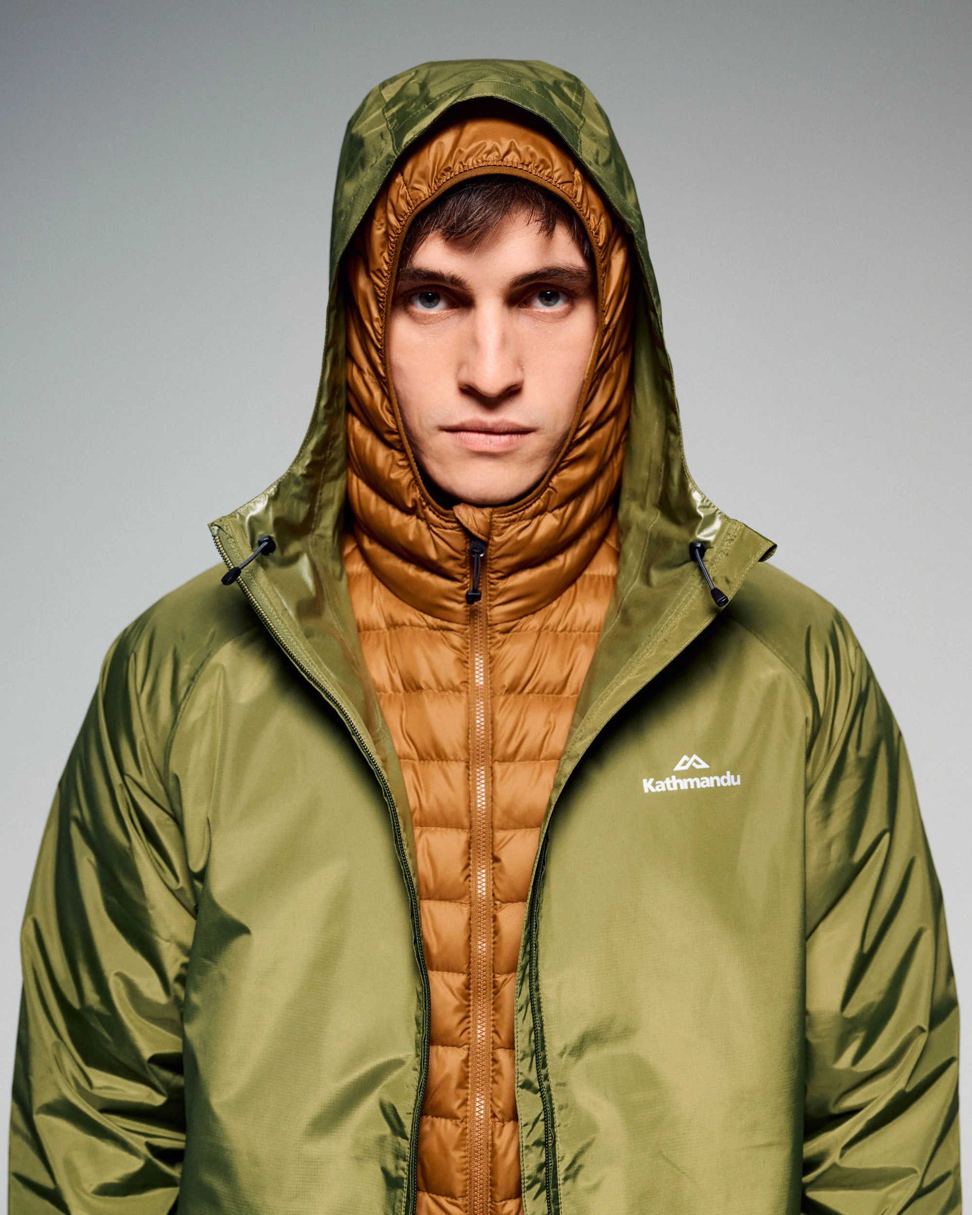 Men's Pocket-it 2L Rain Jacket v4 - Dark Fern - Image 2