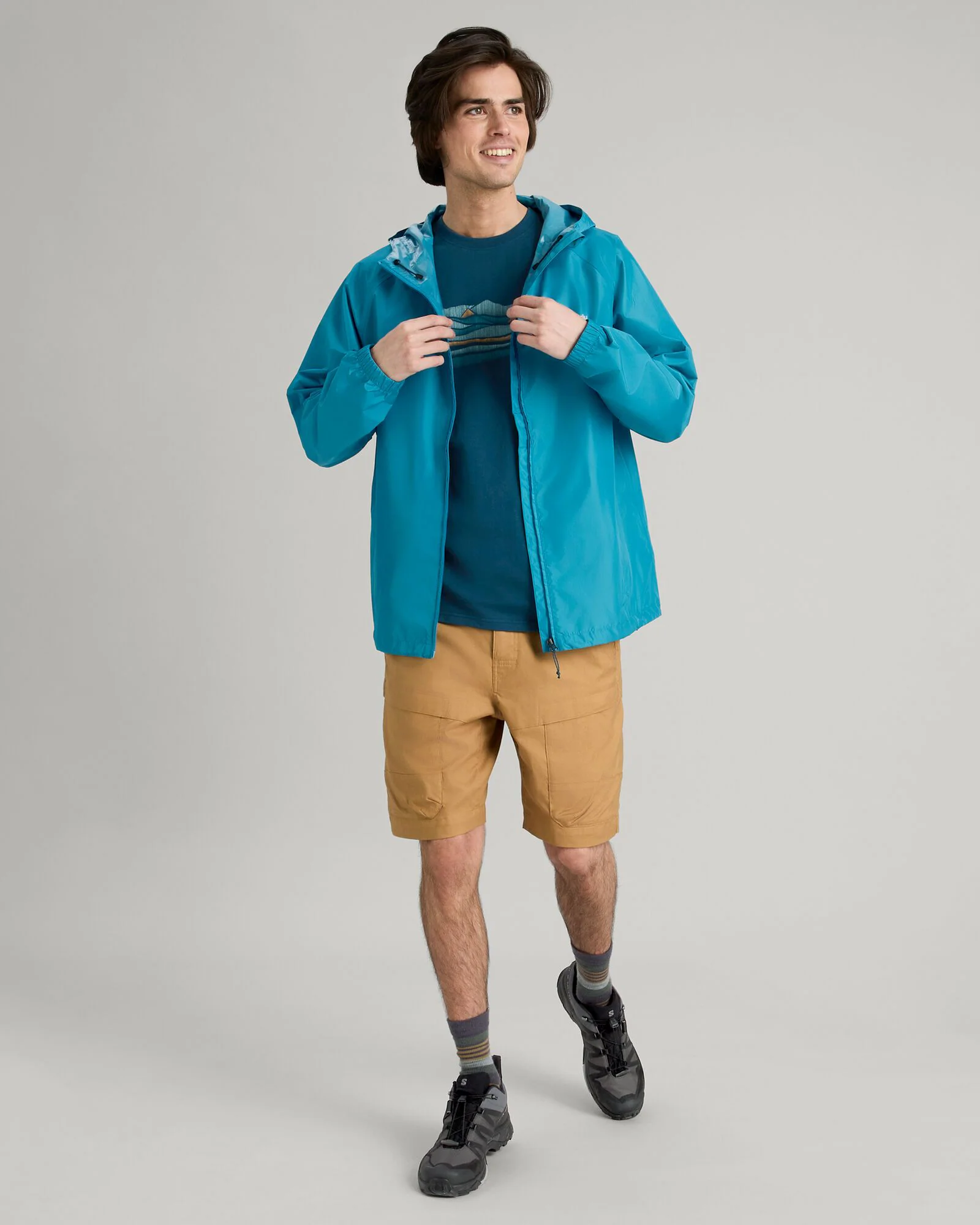 Men's Pocket-it 2-layer Rain Jacket - Eddy - Image 2