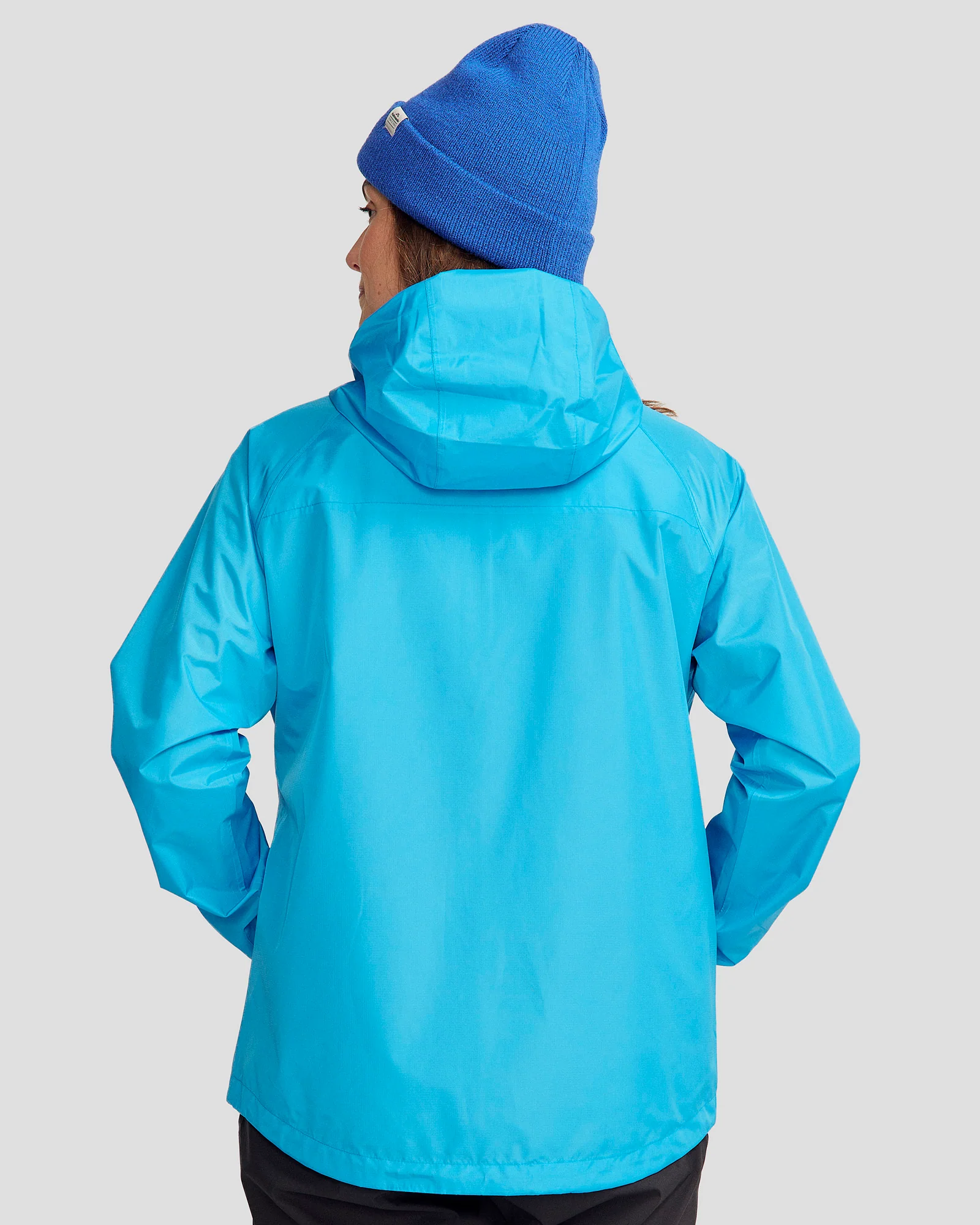 Women's Pocket-it 2-layer Rain Jacket - Sea Blue - Image 4