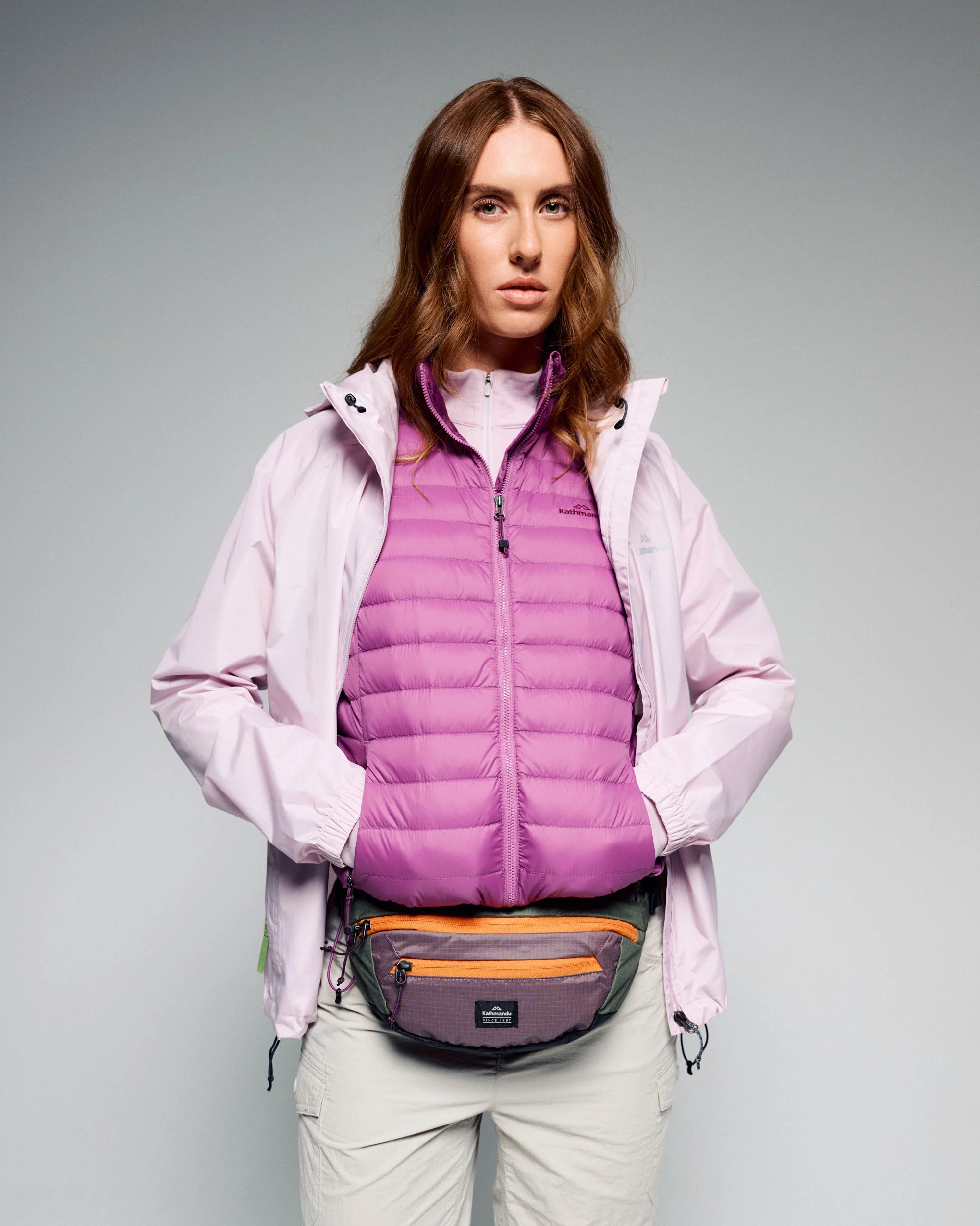 Women's Pocket-it 2L Rain Jacket v4 - Stardust - Image 2