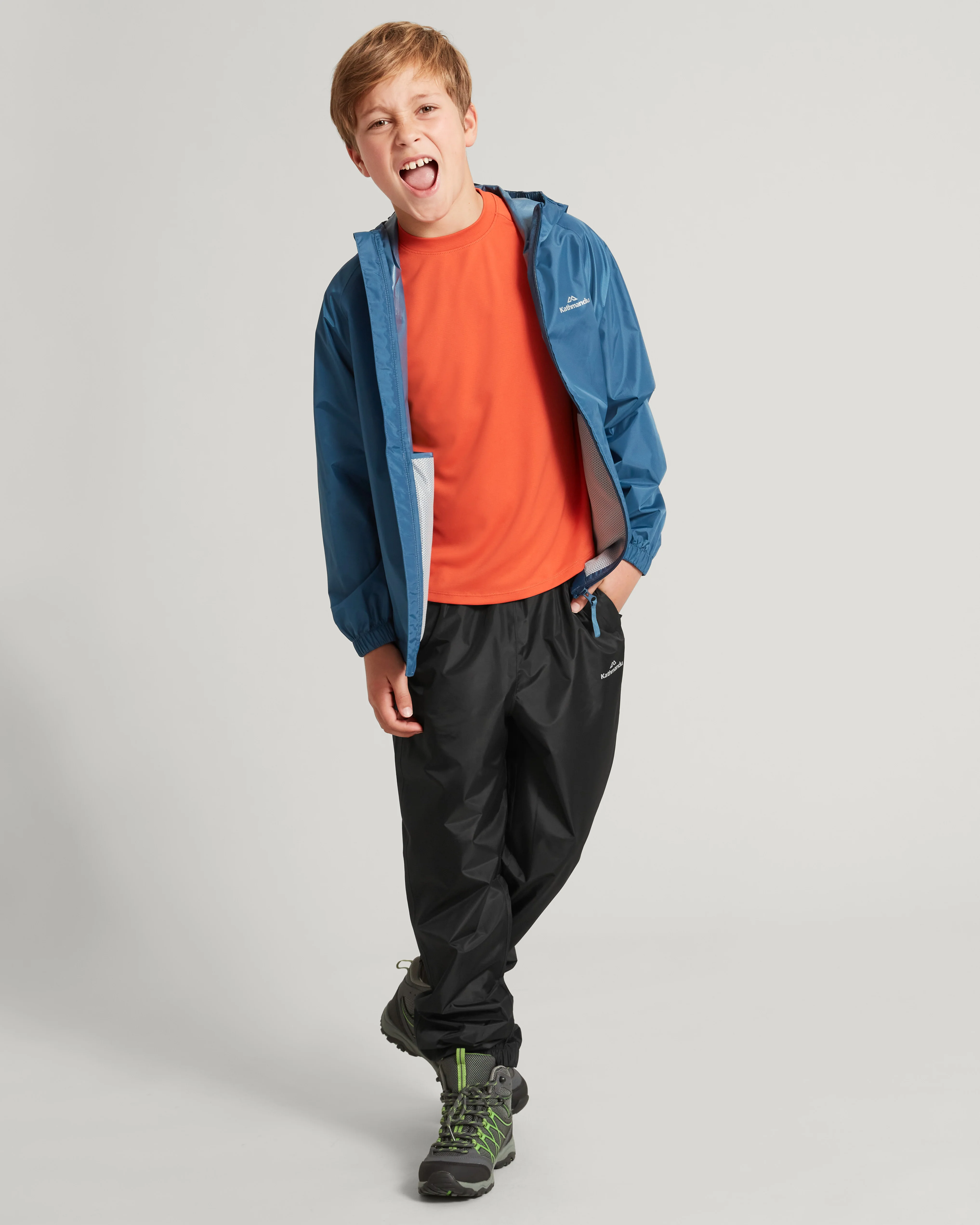 Pocket-it 2-layer Rain Pants - Black - Image 2