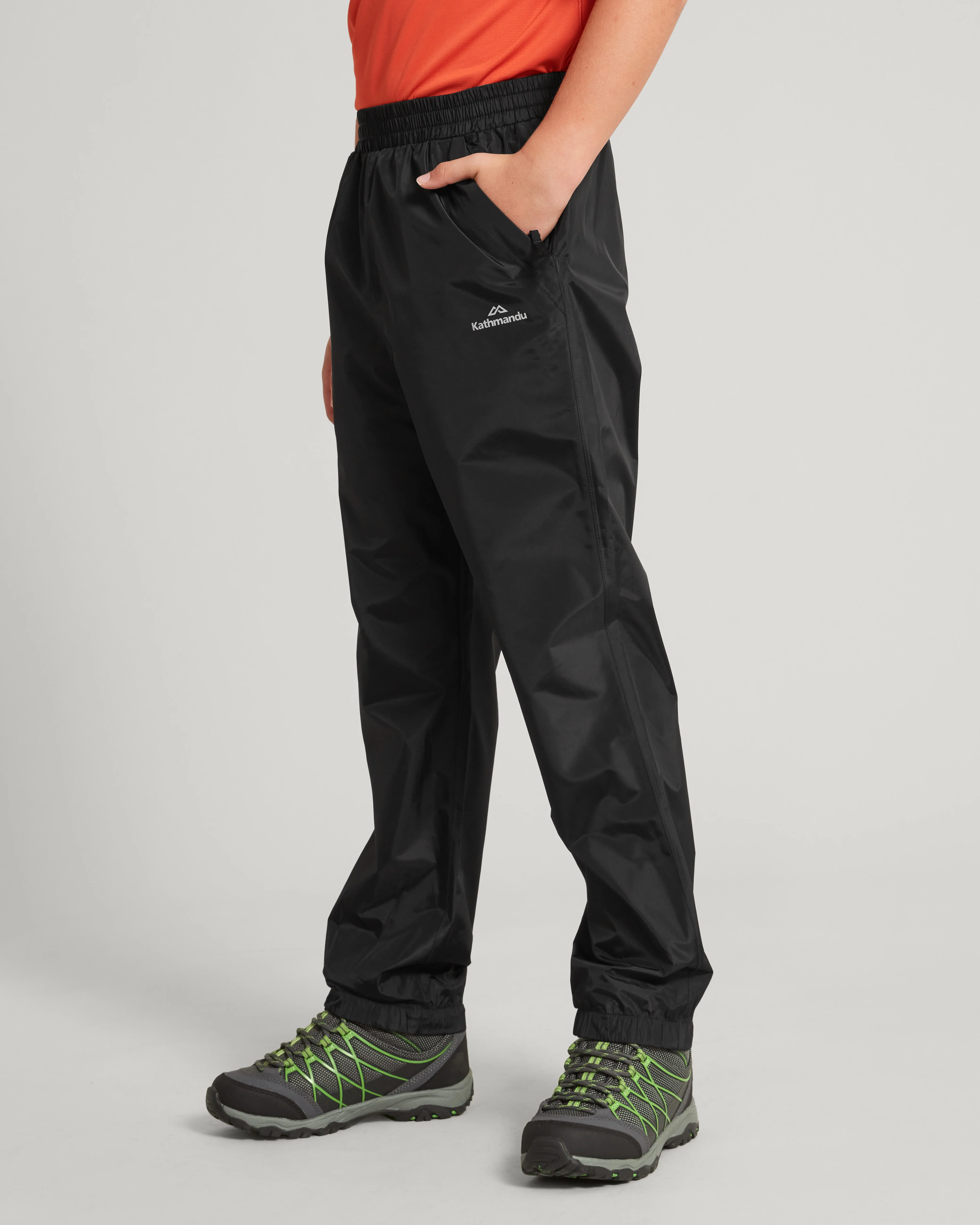 Pocket-it 2-layer Rain Pants - Black - Image 3