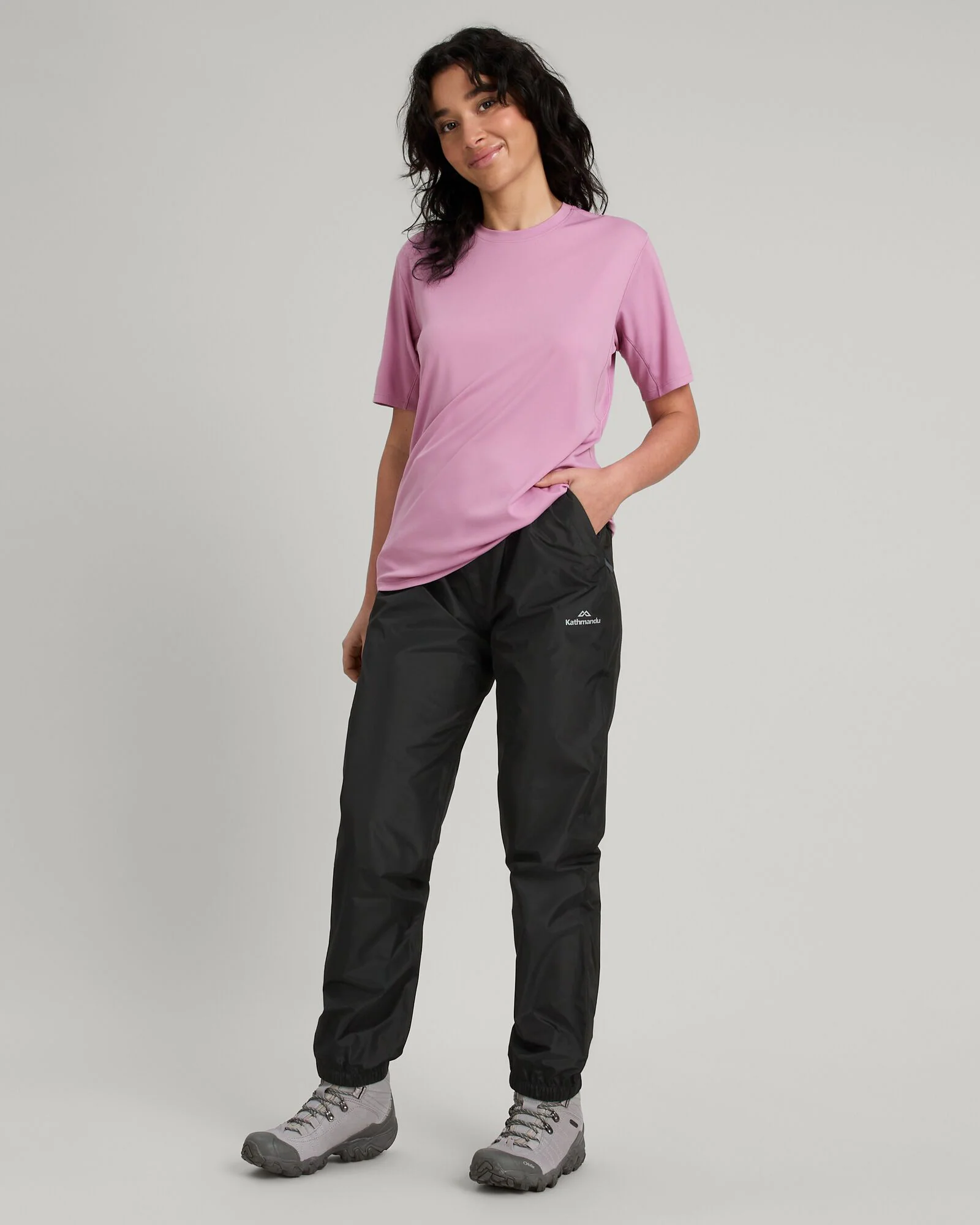 Pocket-it 2-layer Rain Pants - Black - Image 2