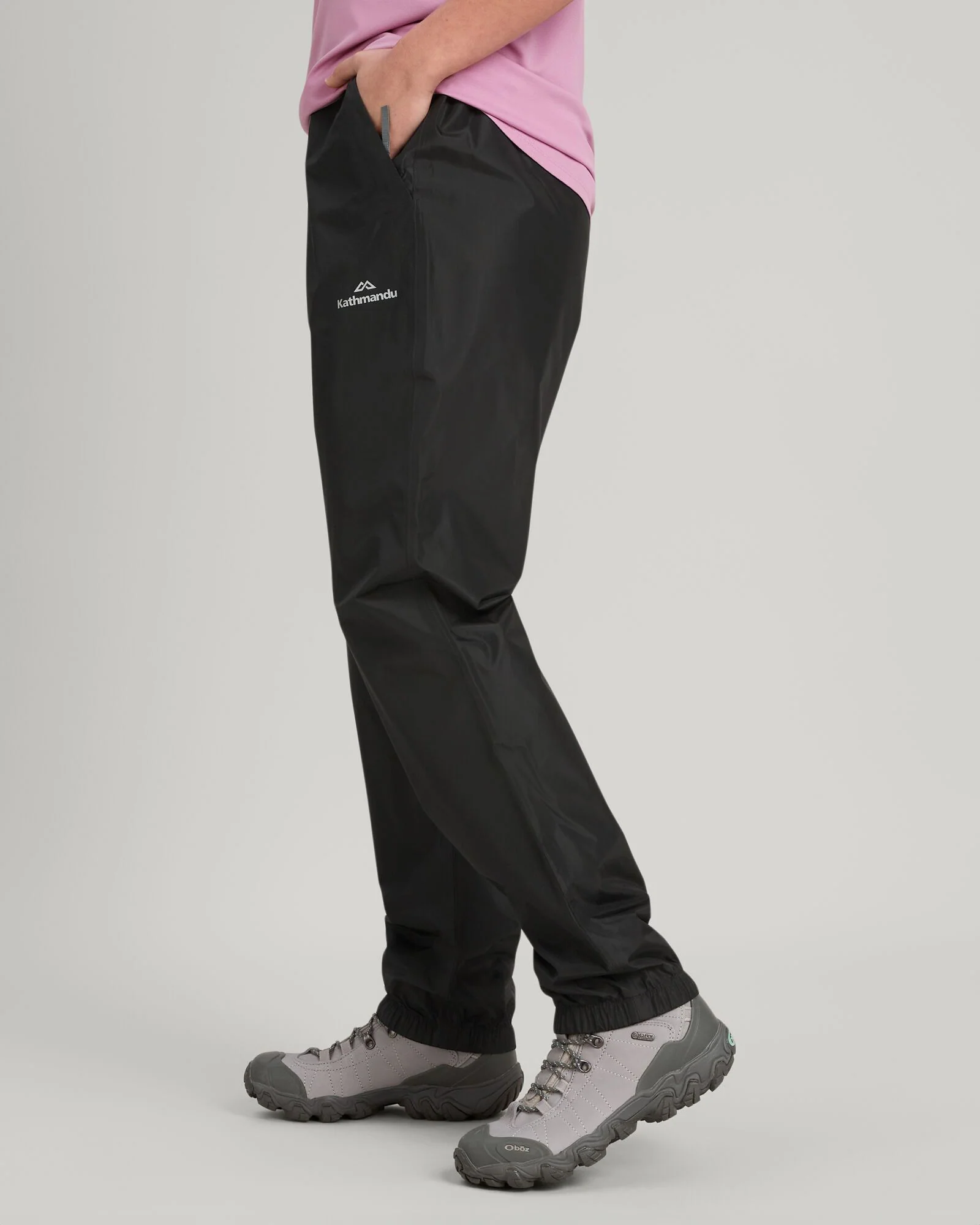 Pocket-it 2-layer Rain Pants - Black - Image 3