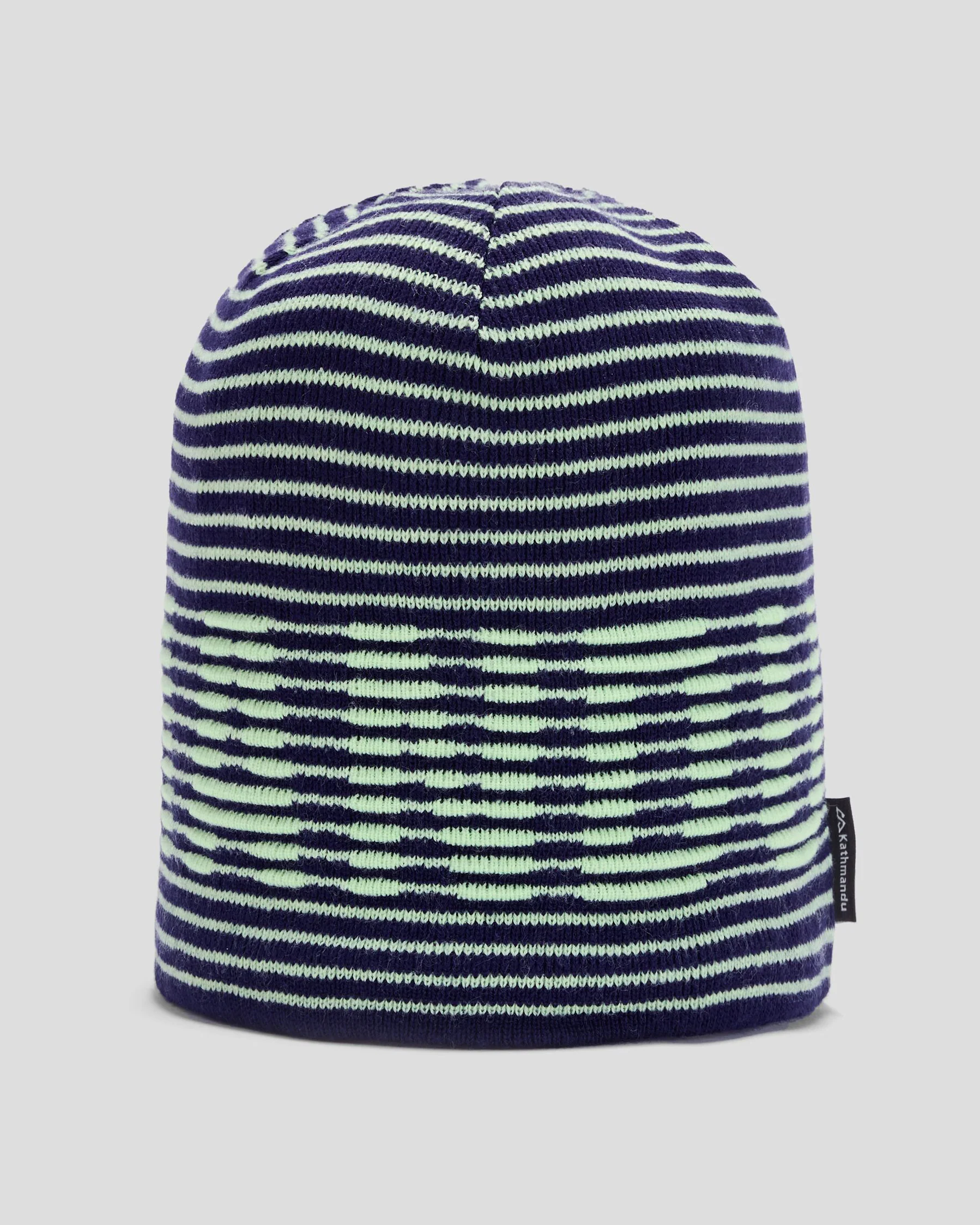 Kids' Poma Beanie - Glowy/Dark Horizon - Image 4