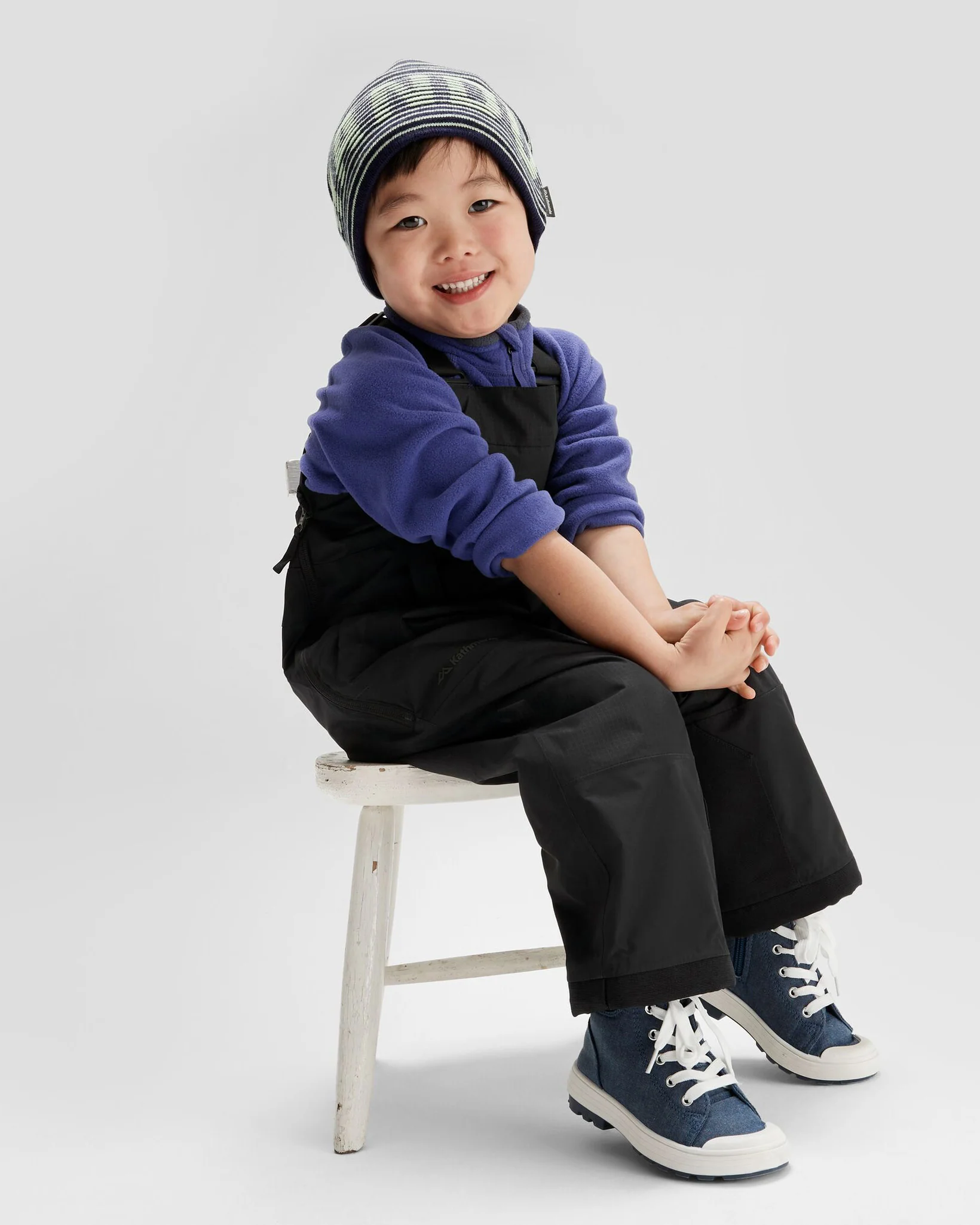 Kids' Poma Beanie - Glowy/Dark Horizon - Image 5