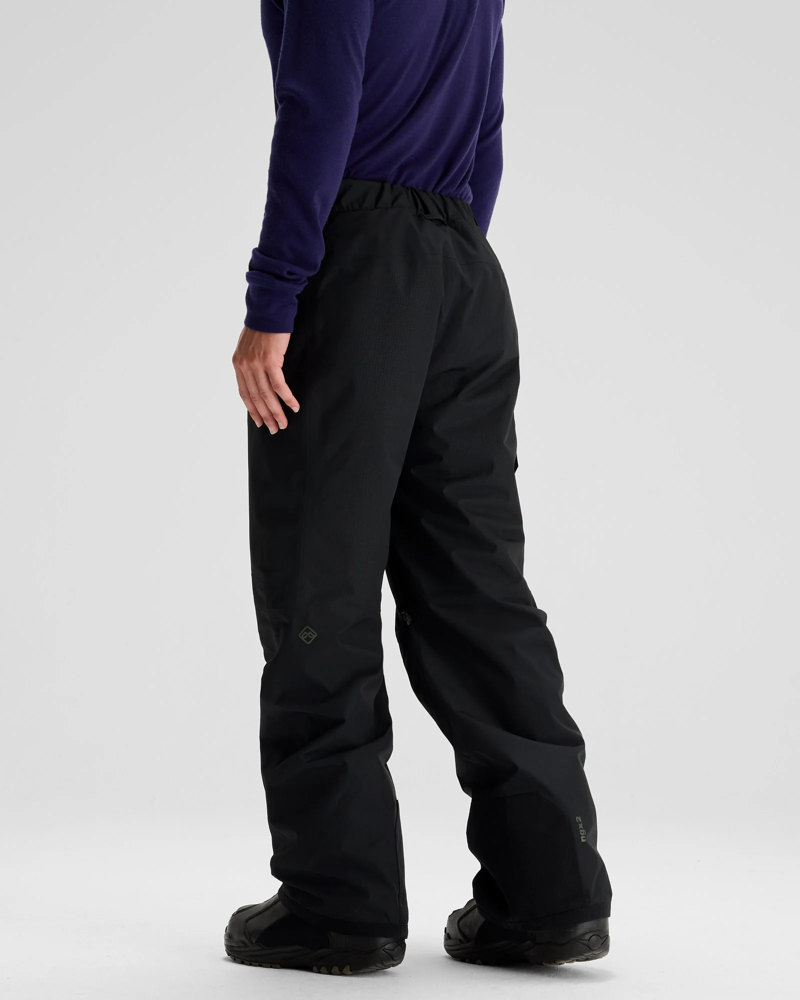 Men's PWDR-Days 2L Insulated Snow Pants - Black Stingray - Image 11