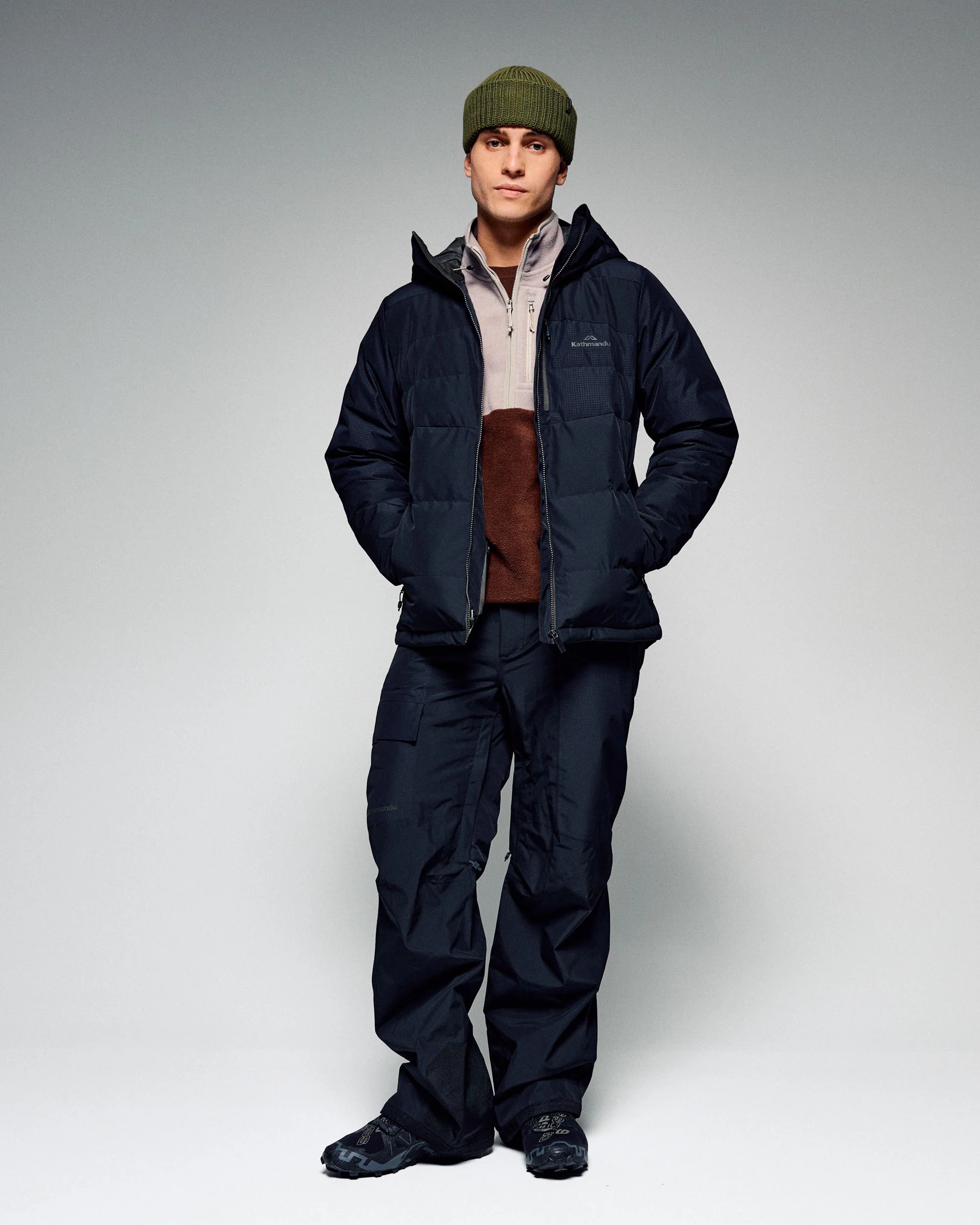 Men's PWDR-Days 2L Insulated Snow Pants - Black Stingray - Image 4