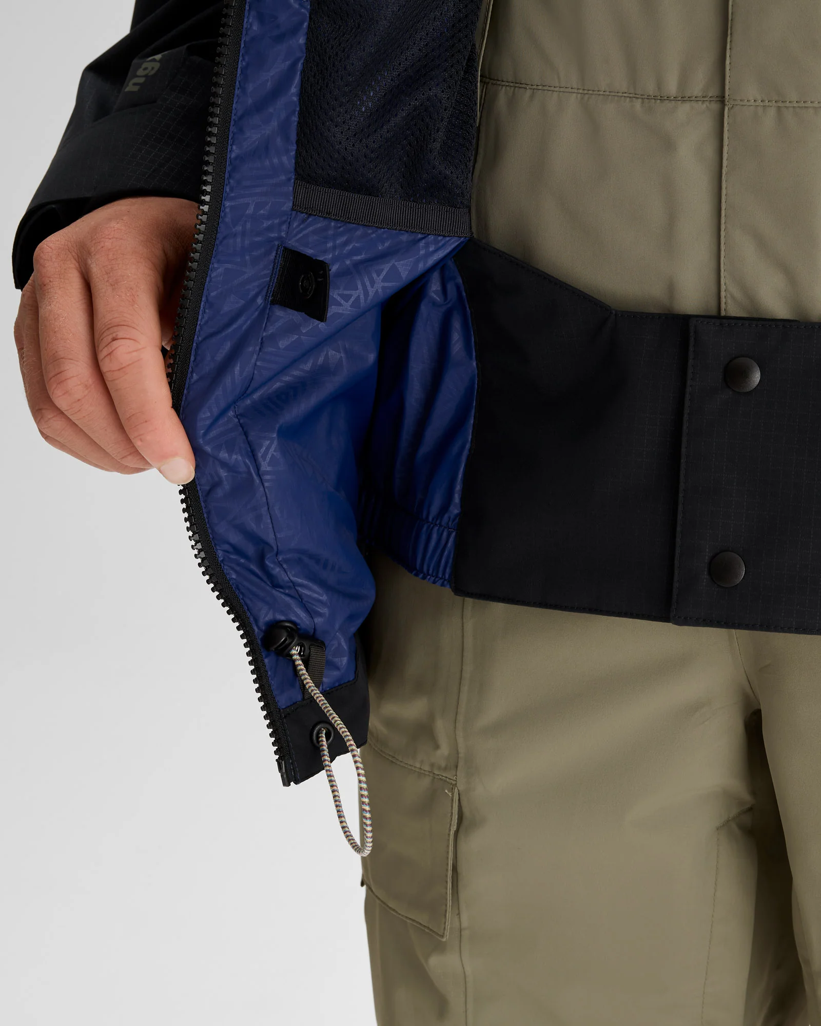 Men's PWDR-Days 2L Shell Snow Jacket - Black Stingray - Image 10