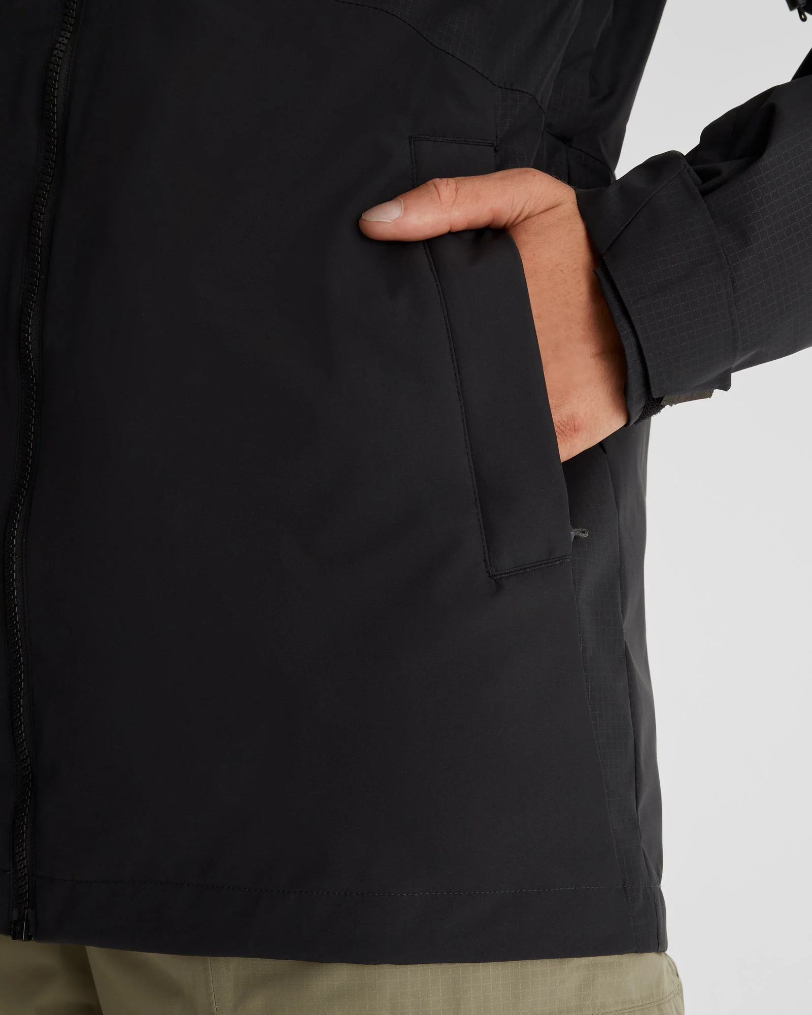 Men's PWDR-Days 2L Shell Snow Jacket - Black Stingray - Image 7