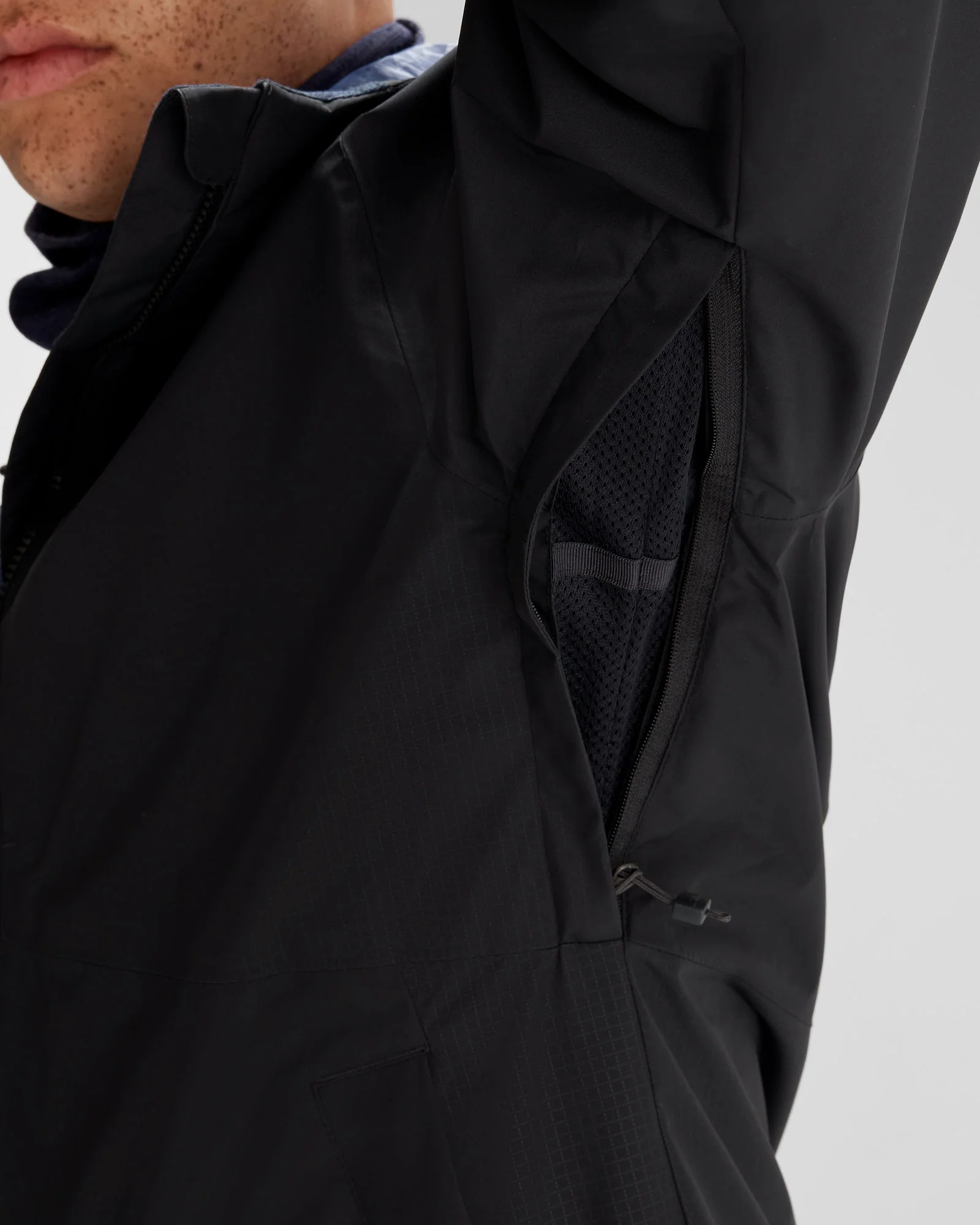 Men's PWDR-Days 2L Shell Snow Jacket - Black Stingray - Image 8