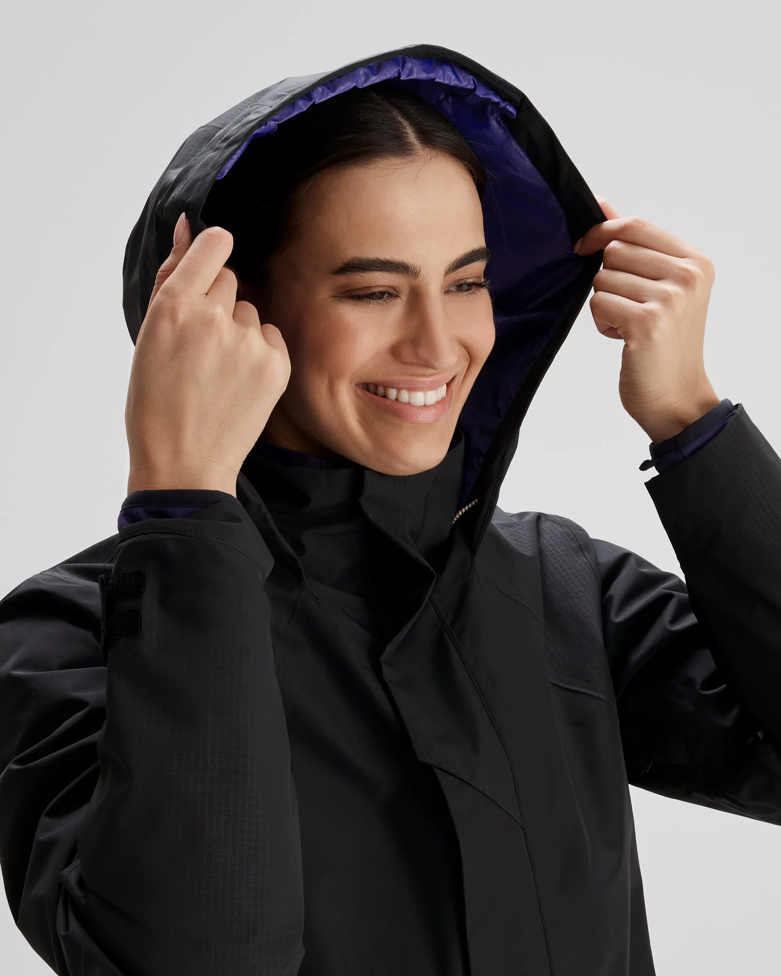 Women's PWDR-Days 2L 3-in-1 Snow Jacket  - Black Stingray/Dark Horizon - Image 5