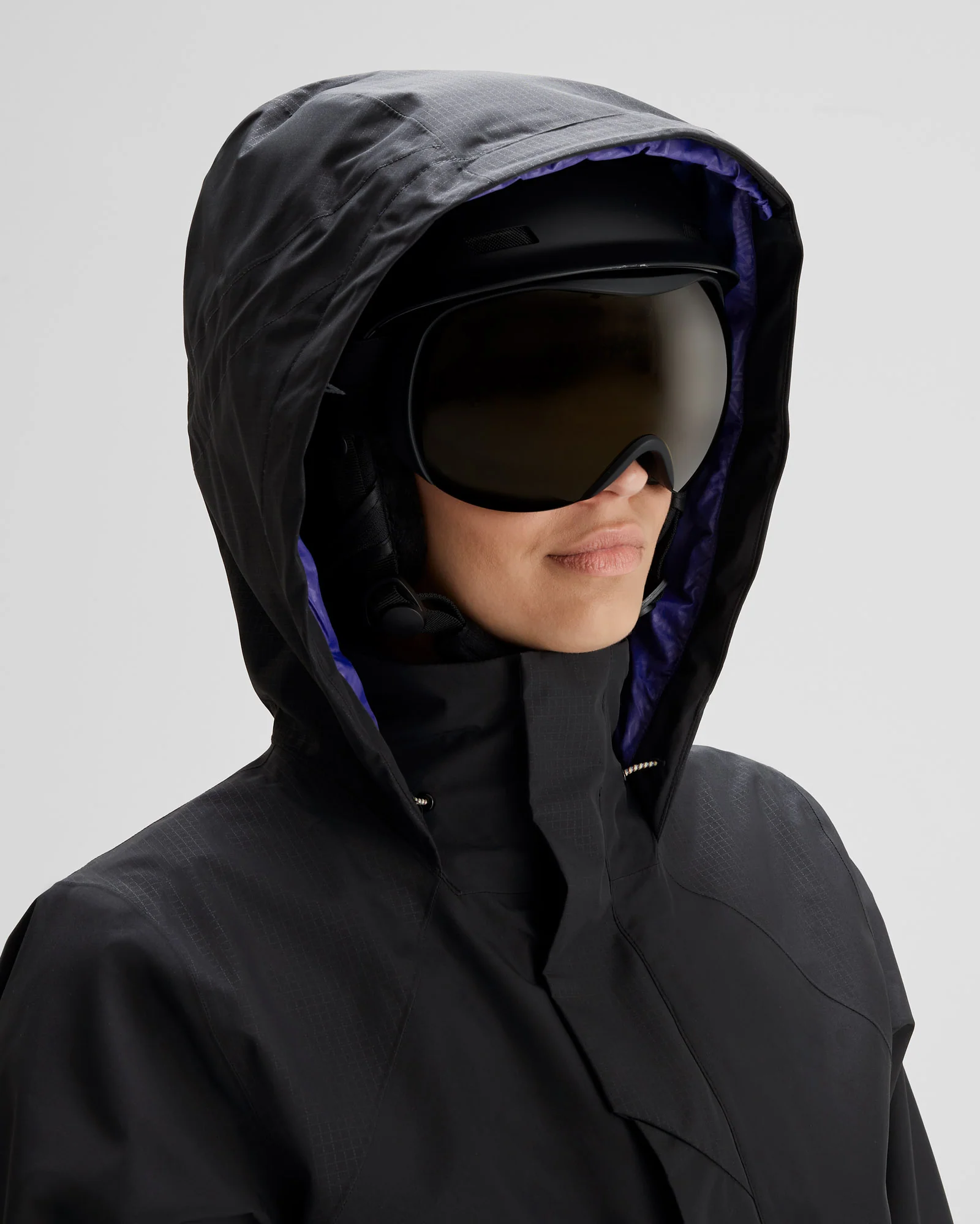 Women's PWDR-Days 2L 3-in-1 Snow Jacket  - Black Stingray/Dark Horizon - Image 6