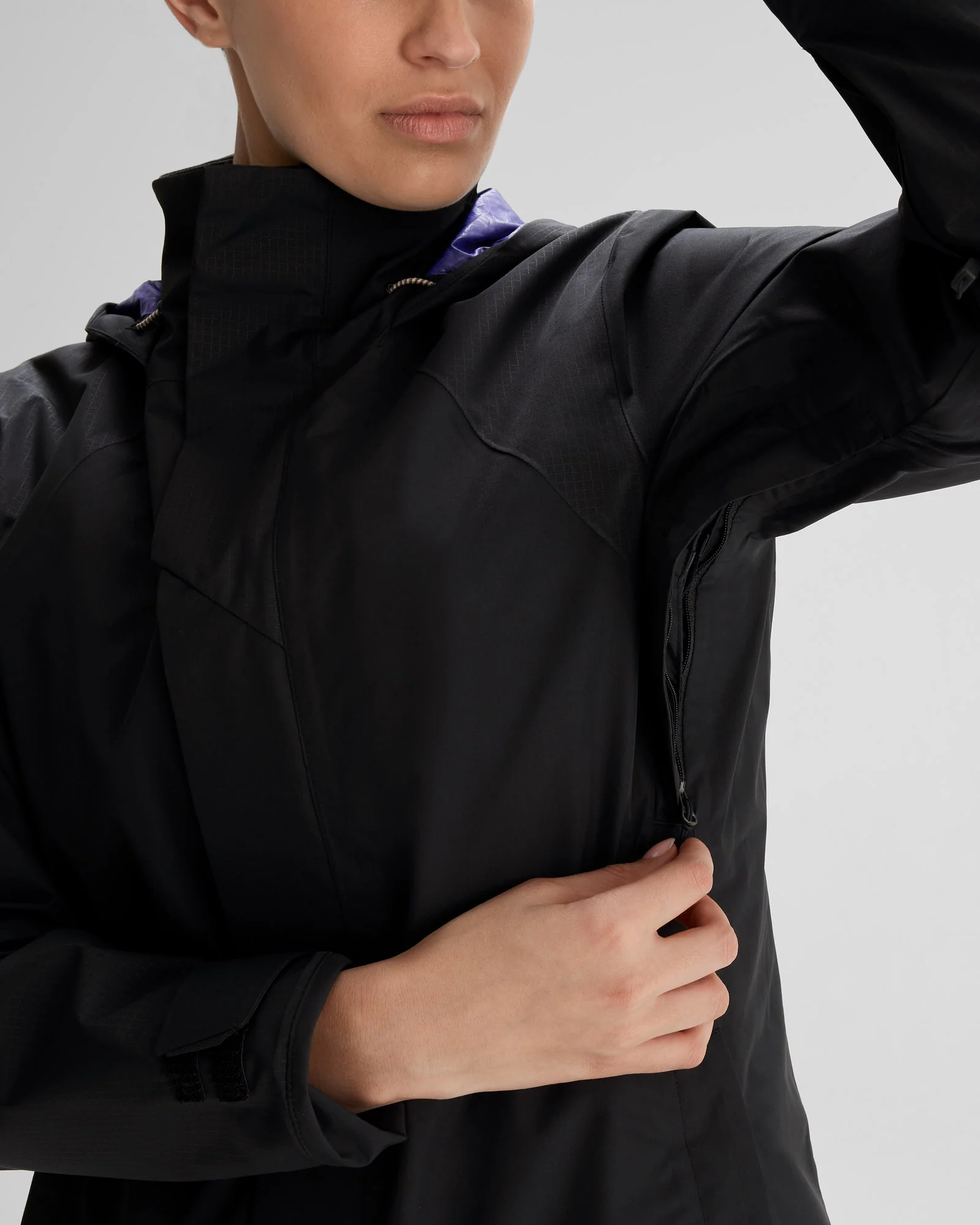 Women's PWDR-Days 2L 3-in-1 Snow Jacket  - Black Stingray/Dark Horizon - Image 7