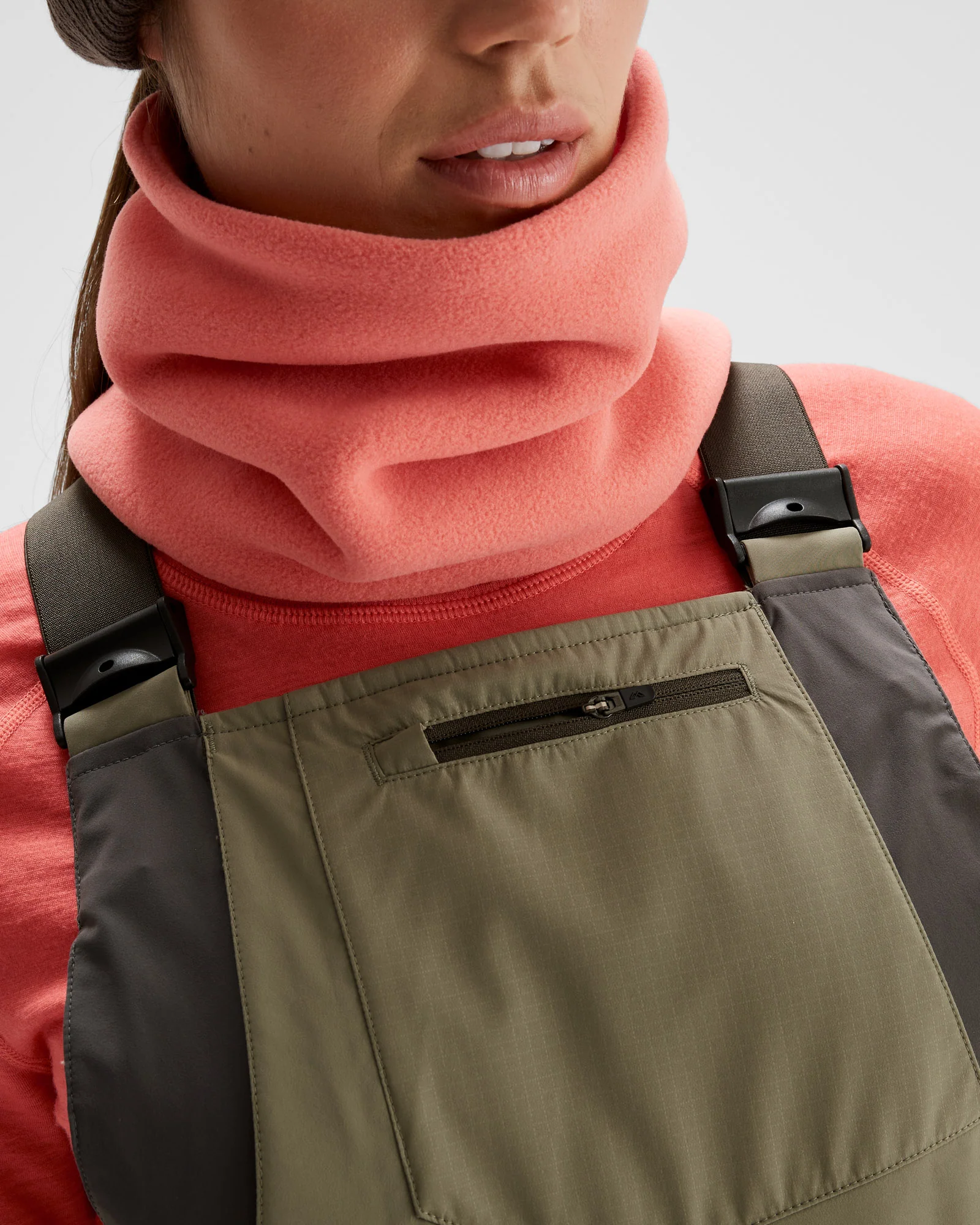 PWDR-Days Women's 2-layer Insulated Bib Pants - Beech - Image 4